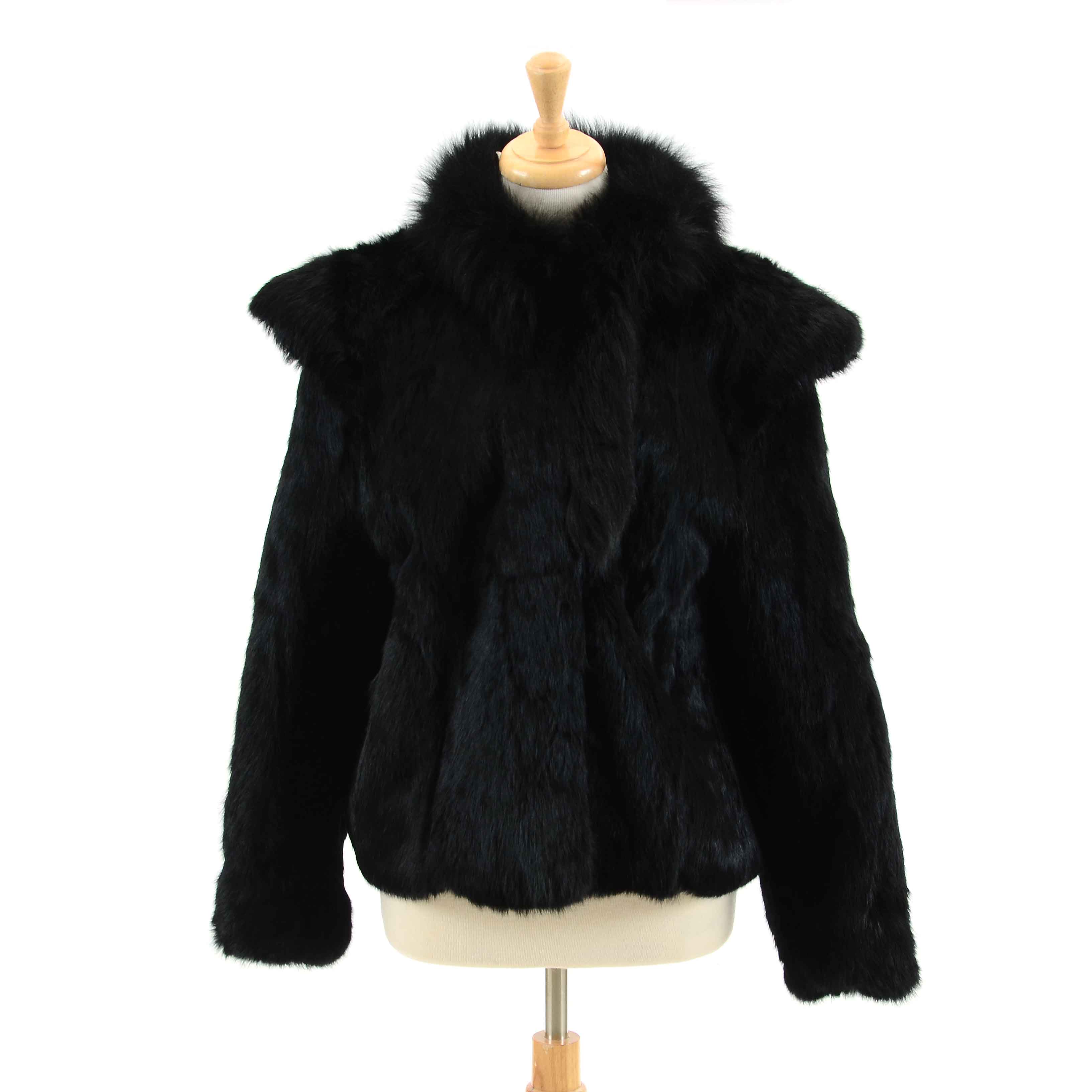 Rabbit and Fox Fur Coat