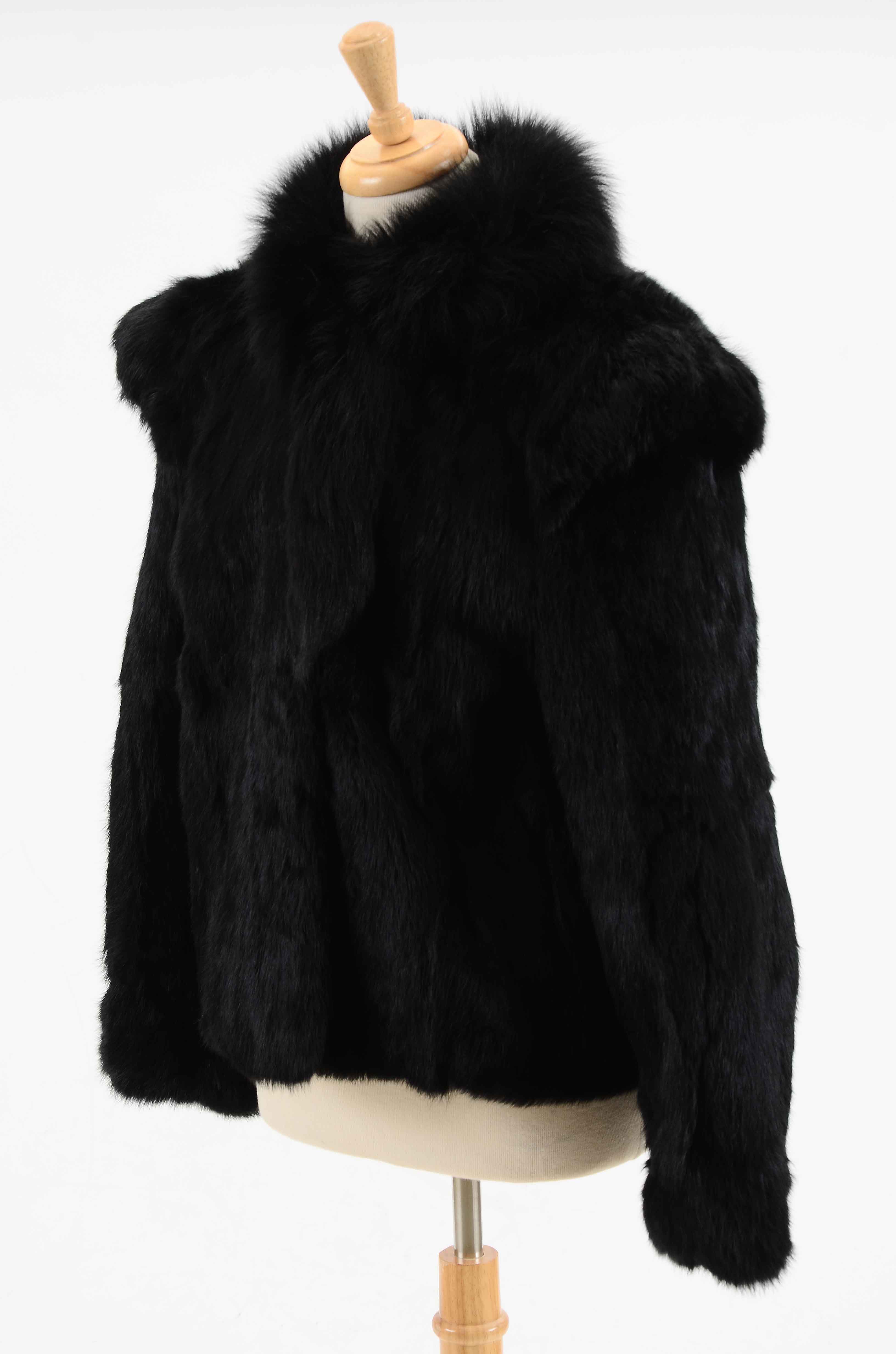 Rabbit and Fox Fur Coat