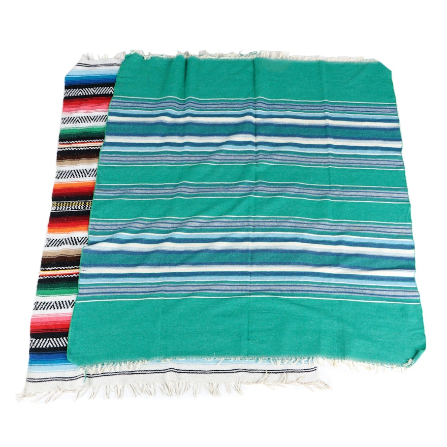 Southwestern Style Woven Blankets