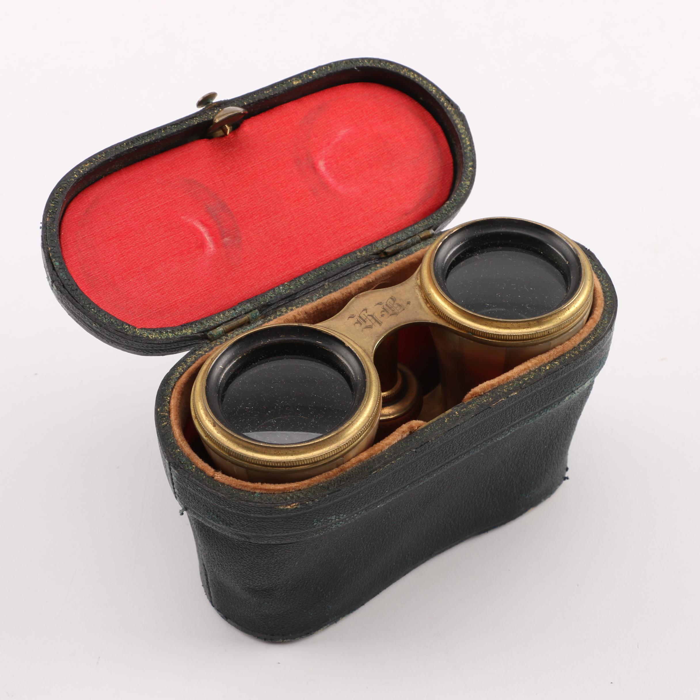 Vintage Latour Paris Opera Glasses with Case