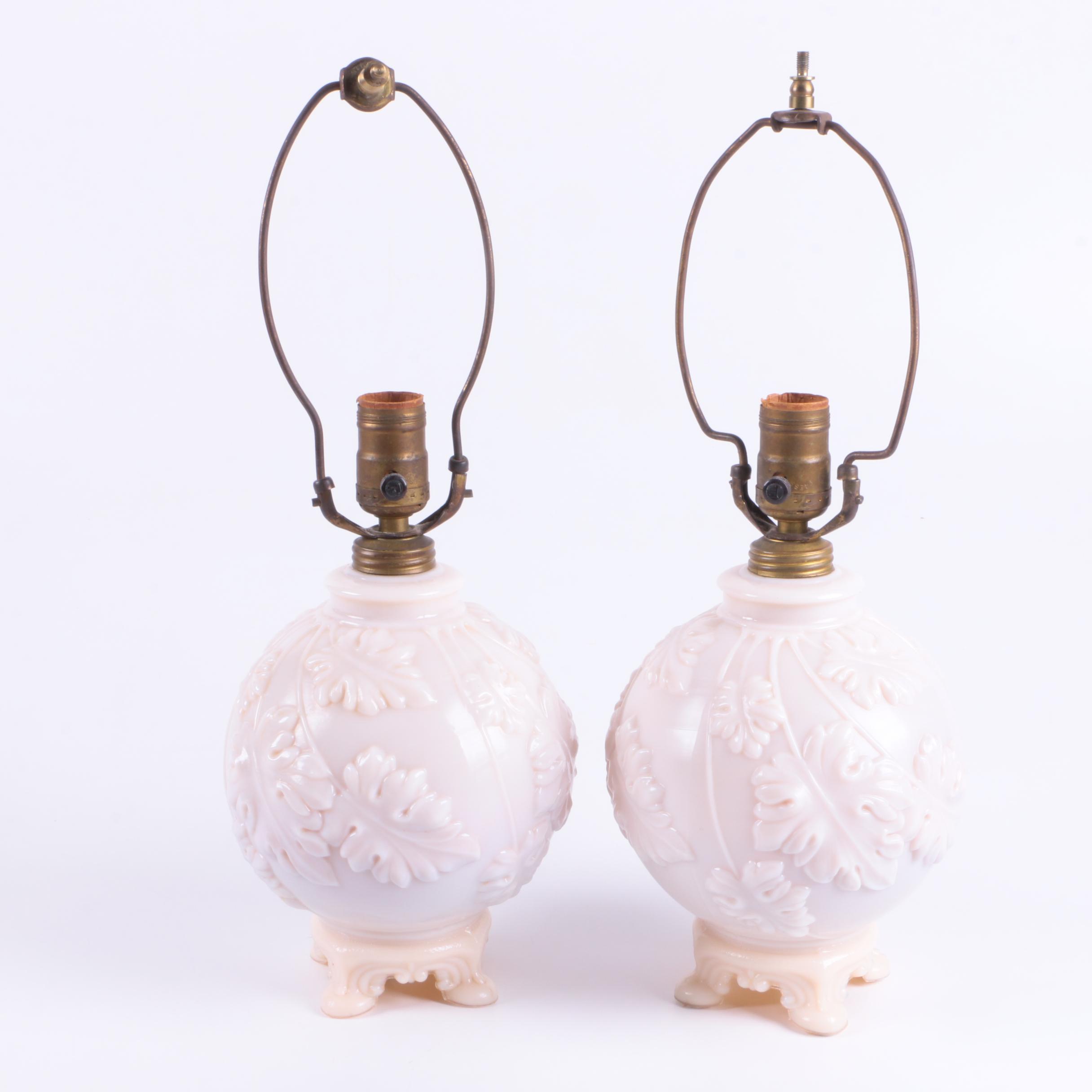 Vintage Aladdin Lamp Company Alacite Lamps