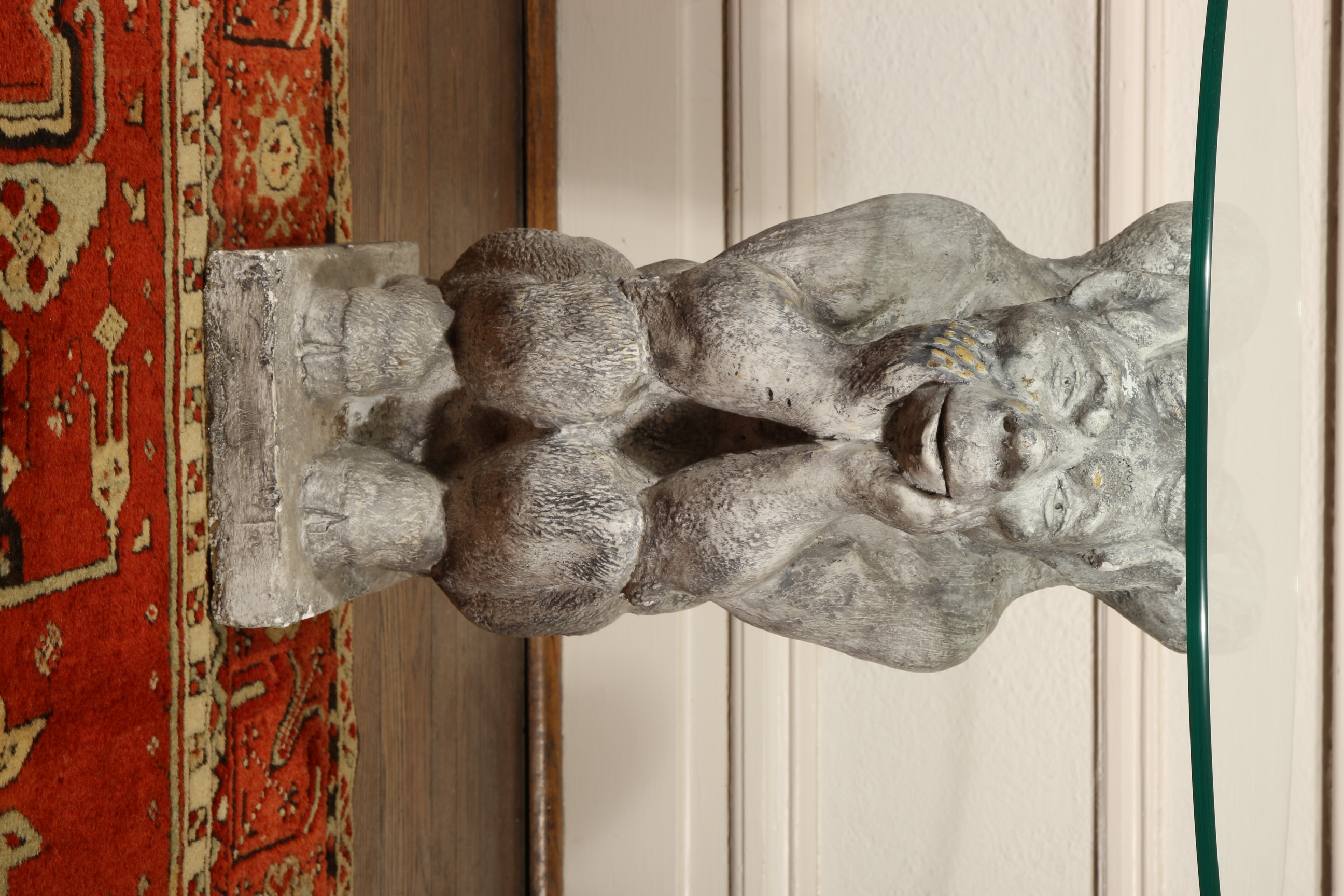 Gargoyle Statue Base Accent Table