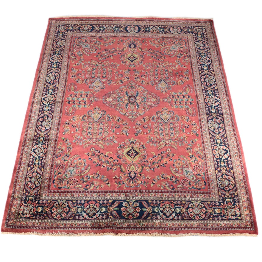 Finely Hand-Knotted Persian Mehriban Wool Area Rug