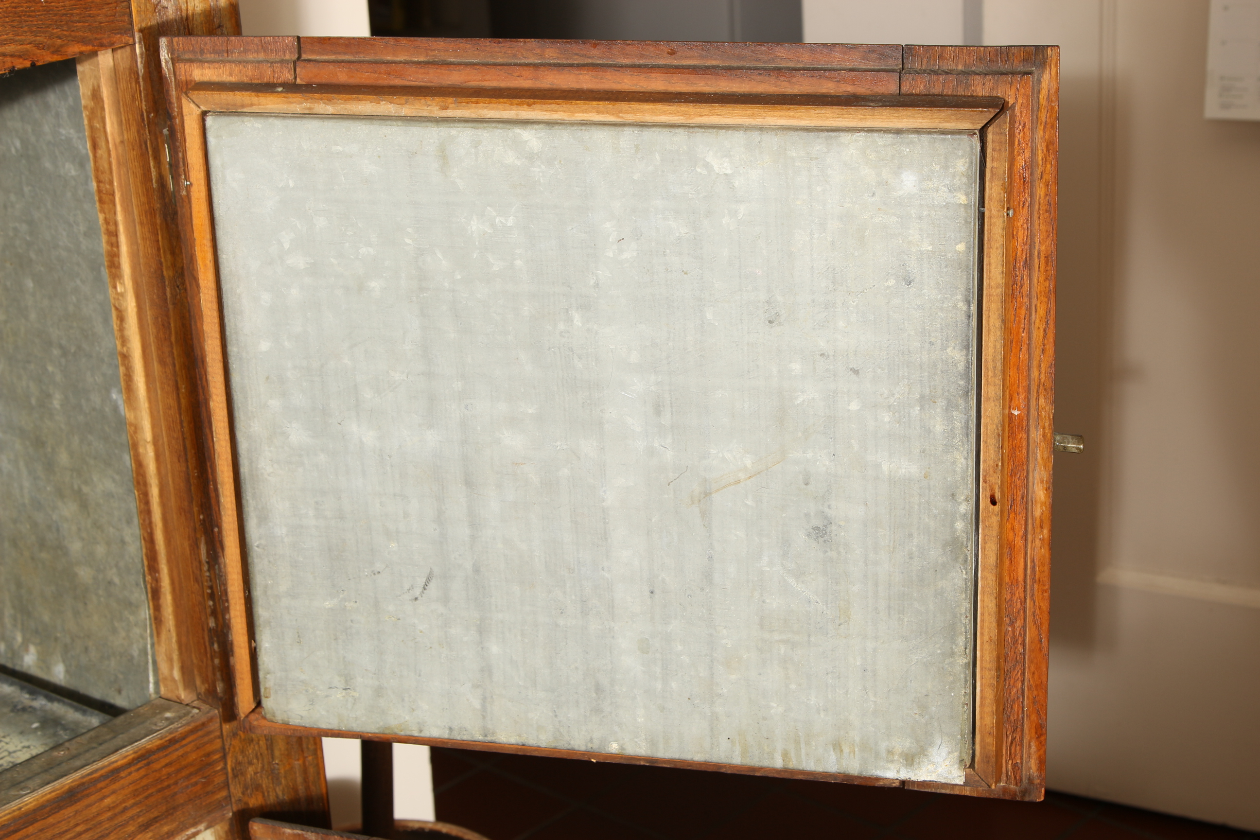 Early 20th Century Oak Ice Box by Garland