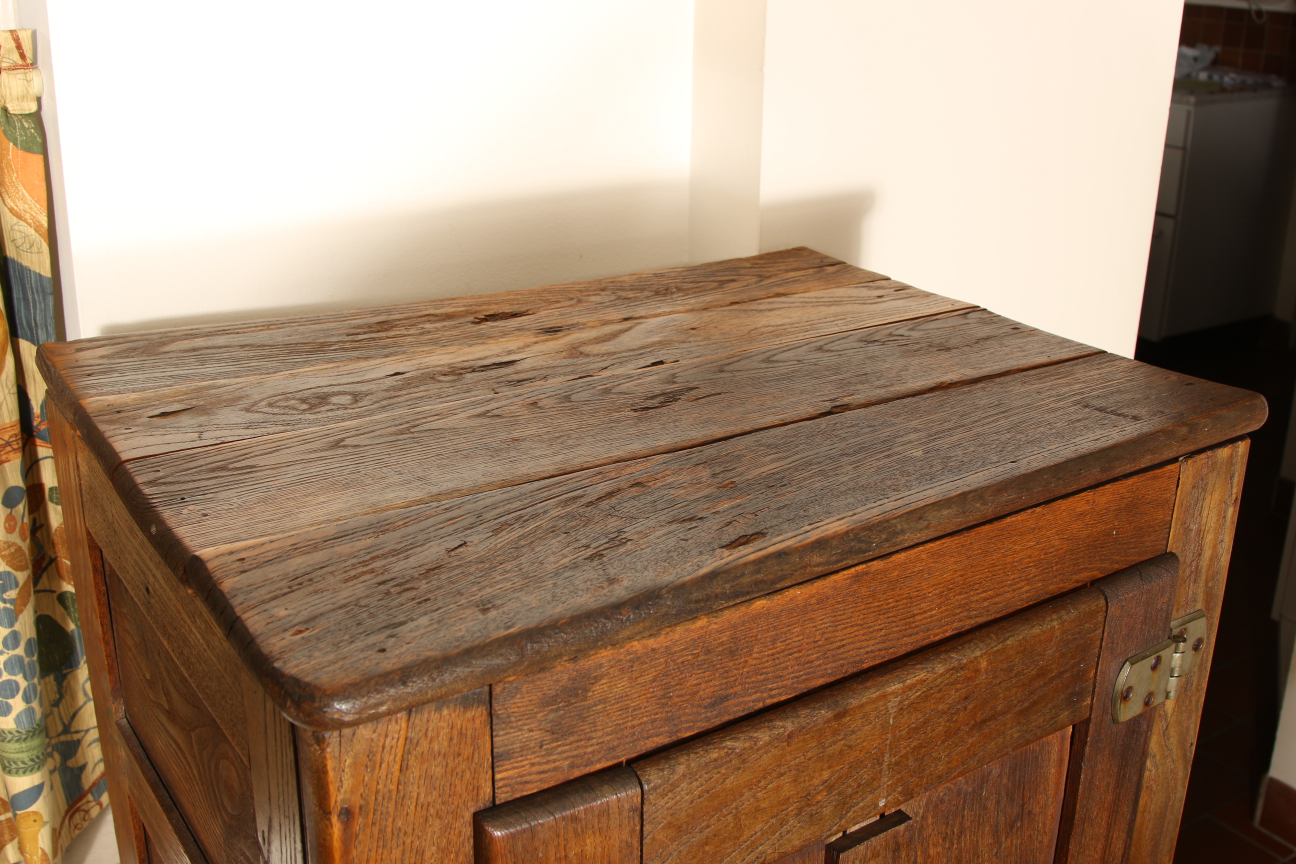 Early 20th Century Oak Ice Box by Garland