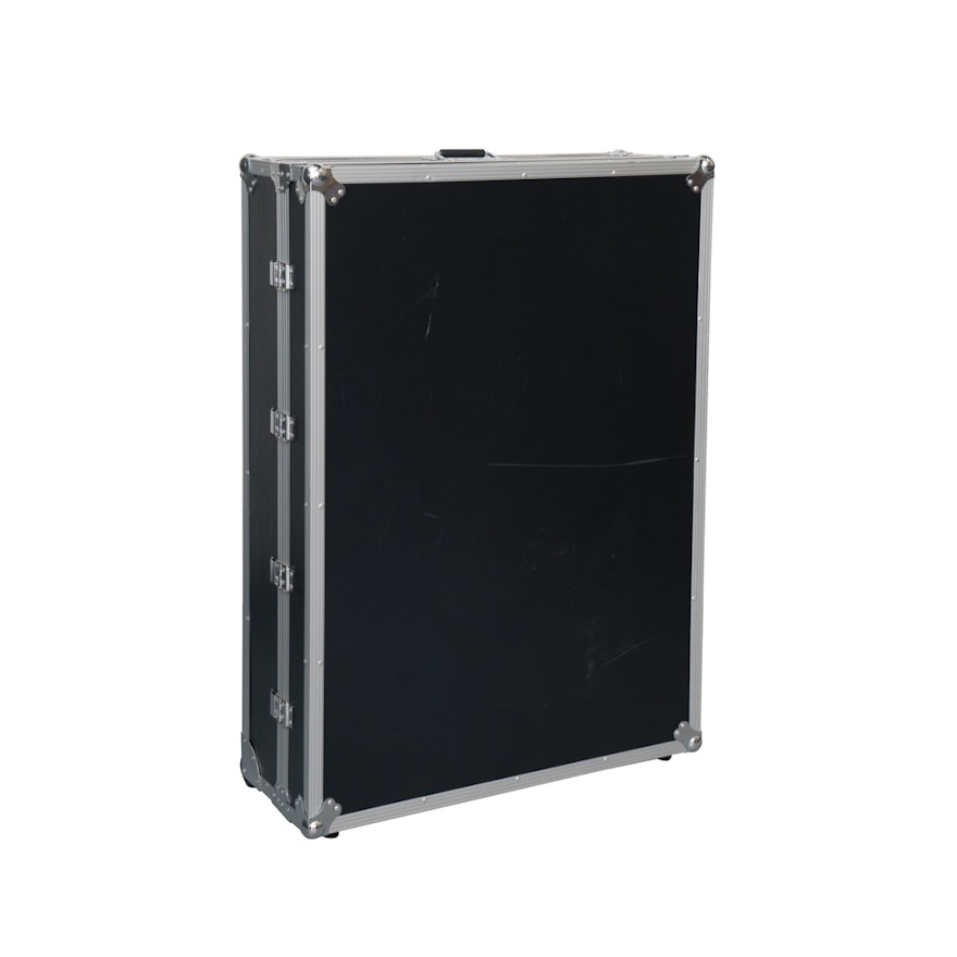 Large Black Hard Shell Road Case