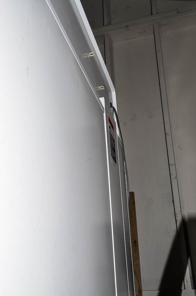 Sub-Zero 690/F Refrigerator with Wood Paneling