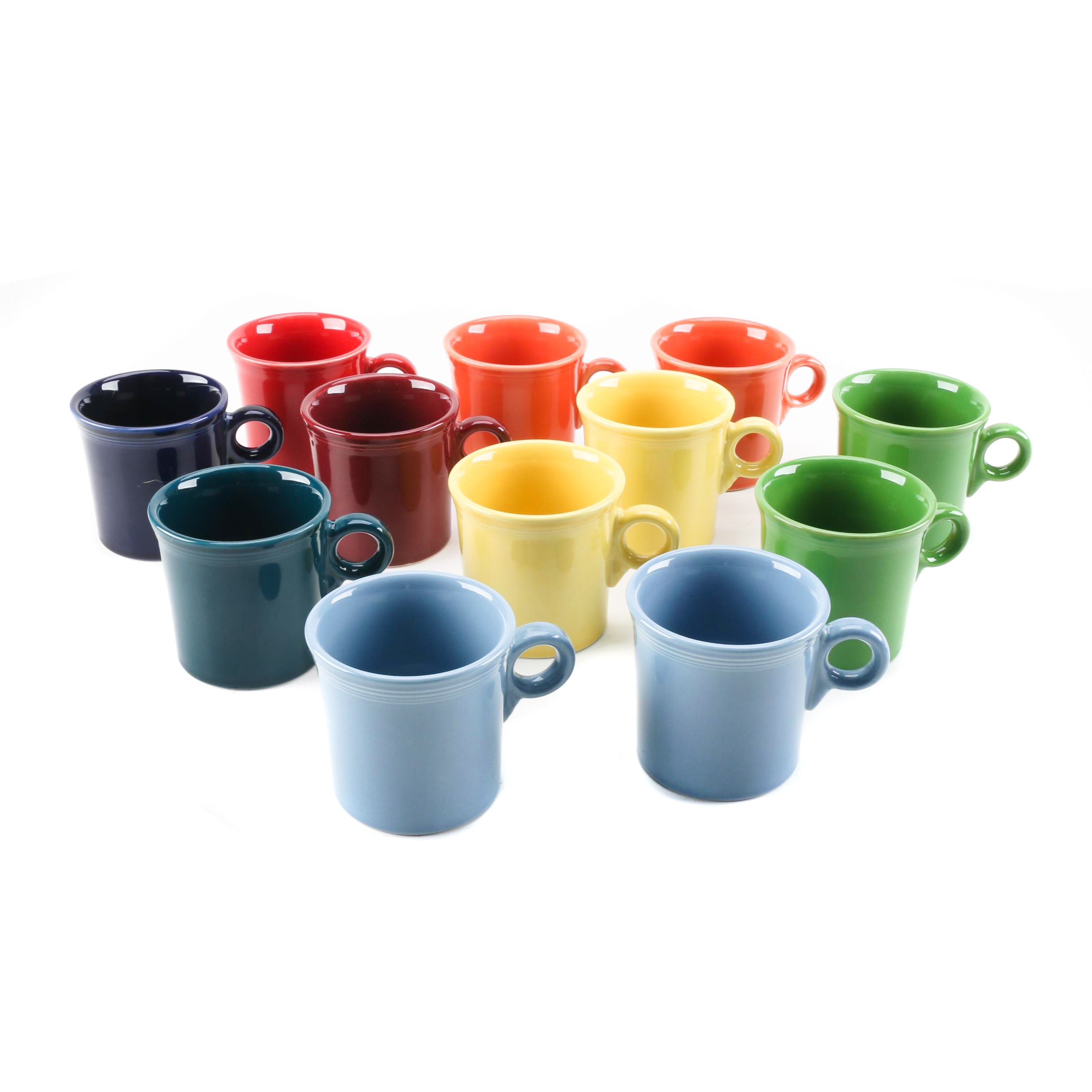 Homer Laughlin "Fiesta" Stoneware Mugs