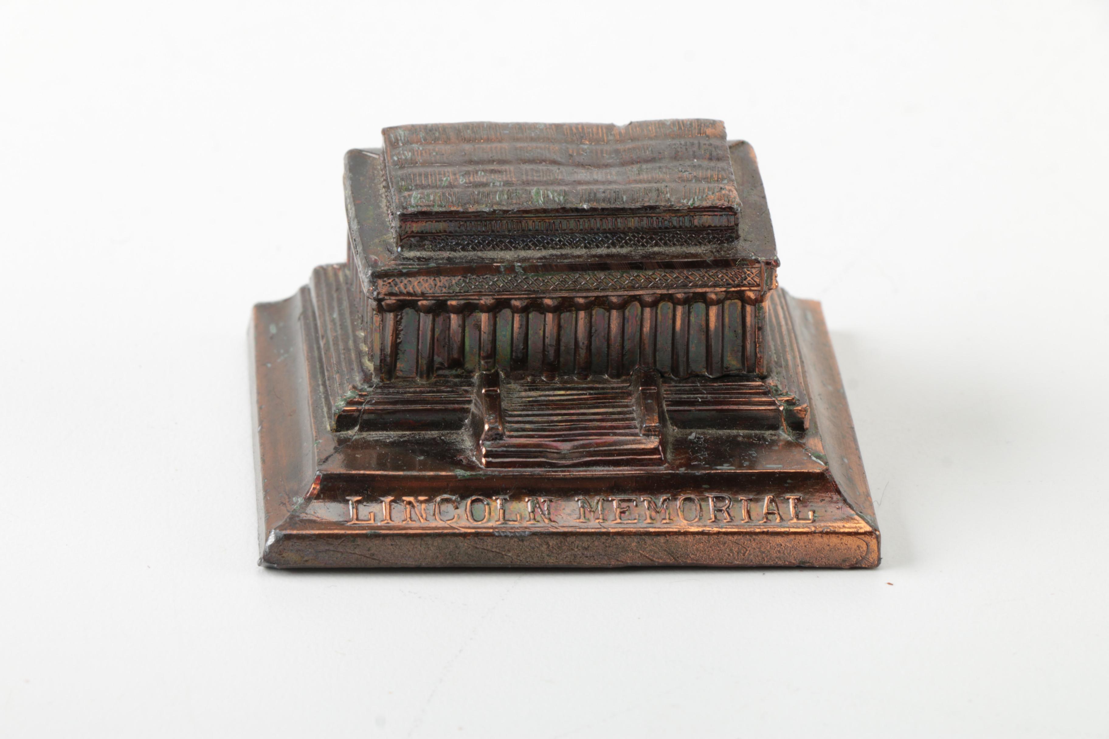 Oneida Silversmiths "Men of Peace" Silver Plate Spoons with Figurines