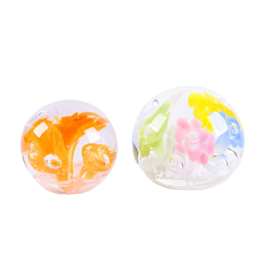 St. Clair Crystal Paperweights