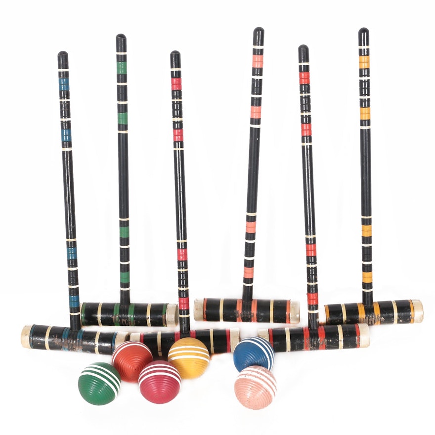 Six-Player Croquet Set