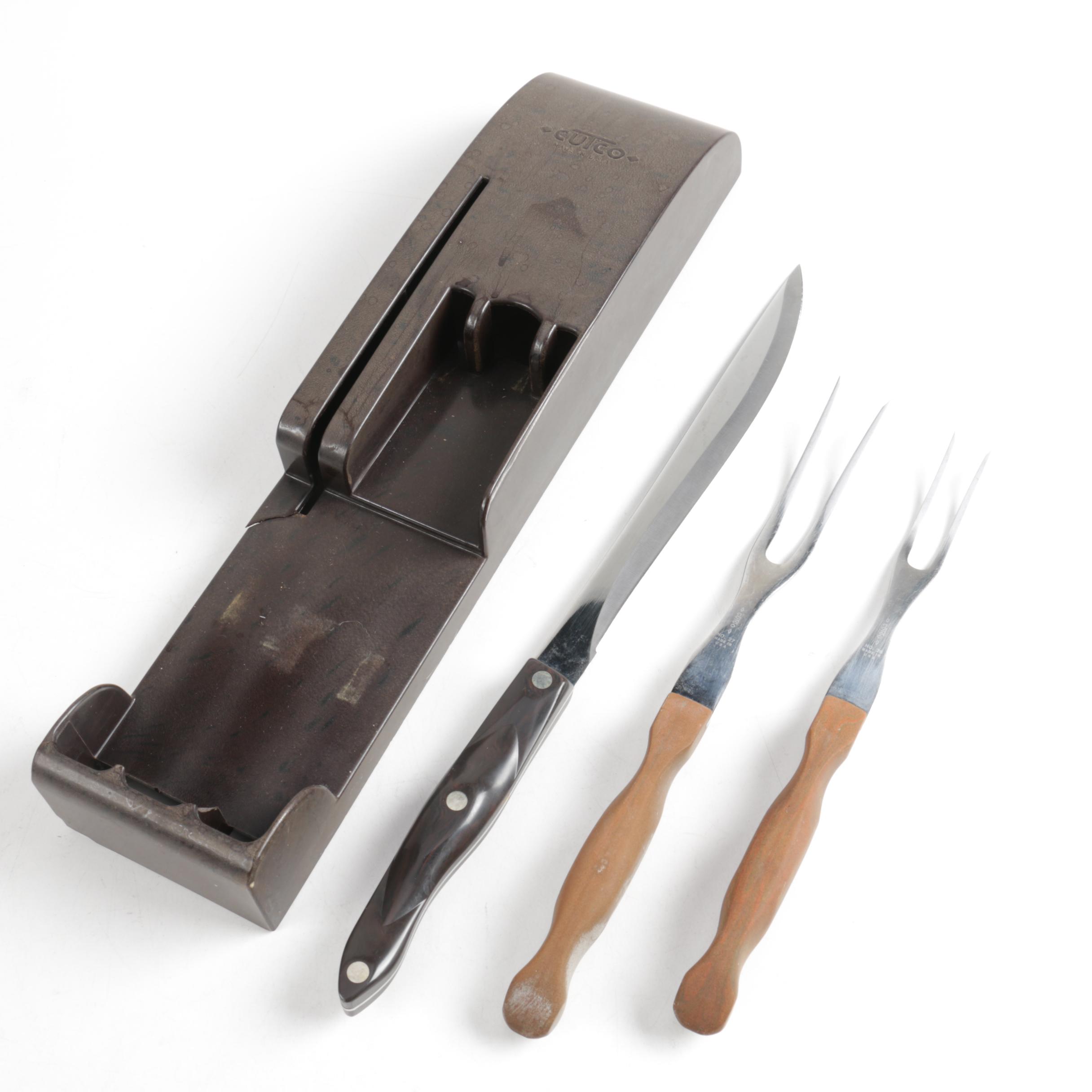 Cutco Knife Collection with Trays