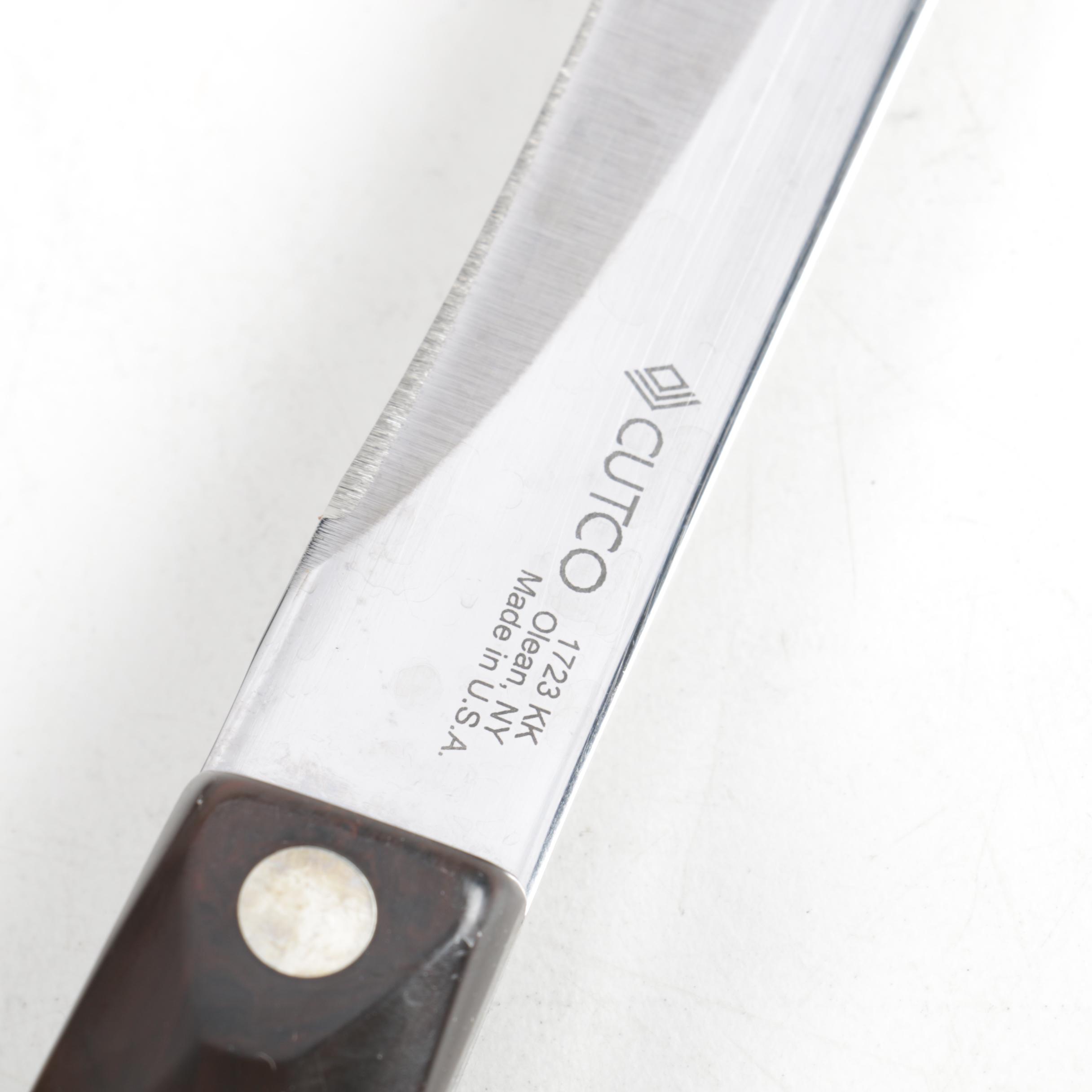 Cutco Knife Collection with Trays