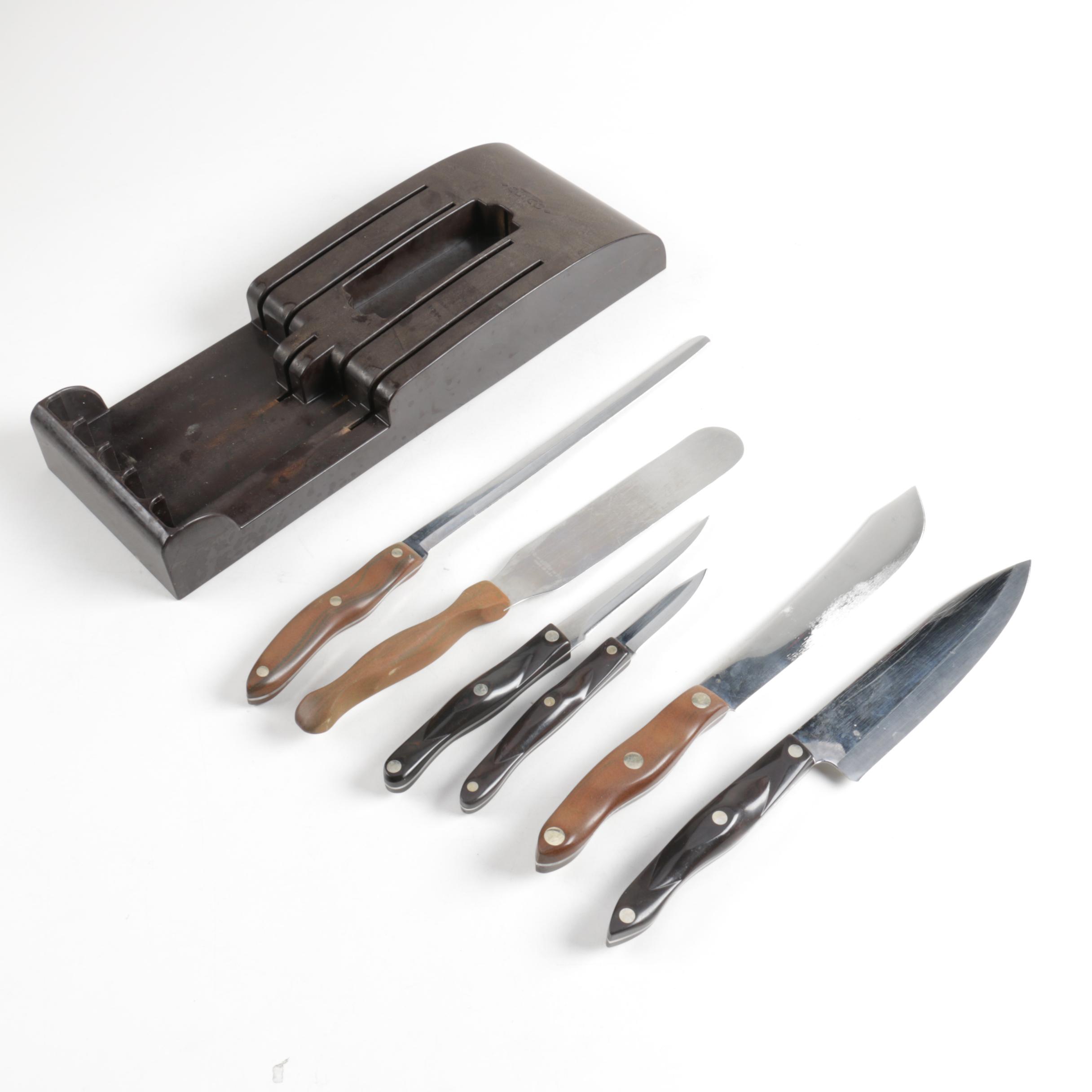 Cutco Knife Collection with Trays