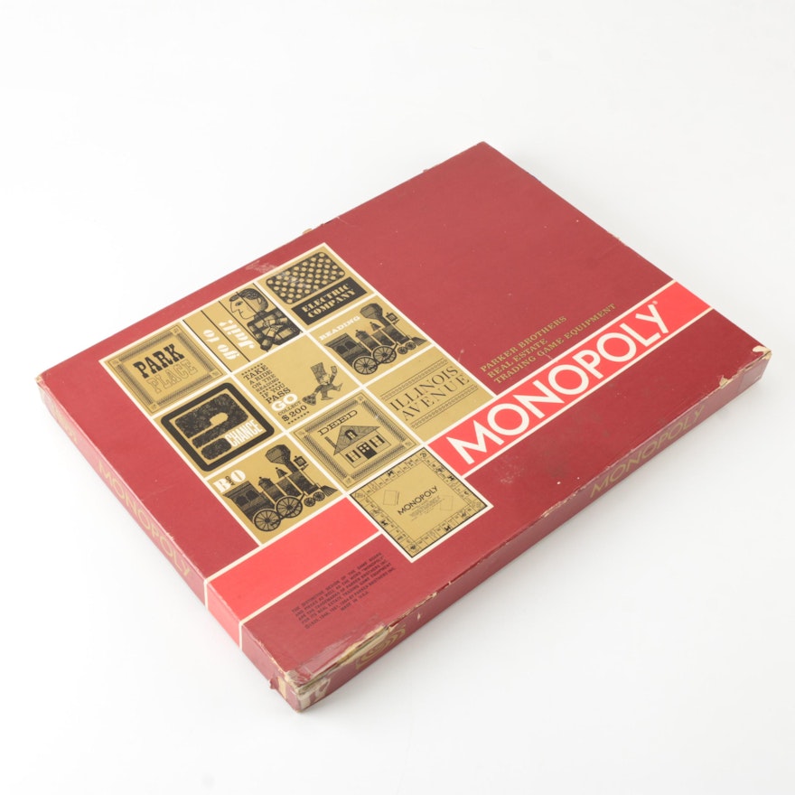 1964 Edition of Monopoly by Parker Brothers