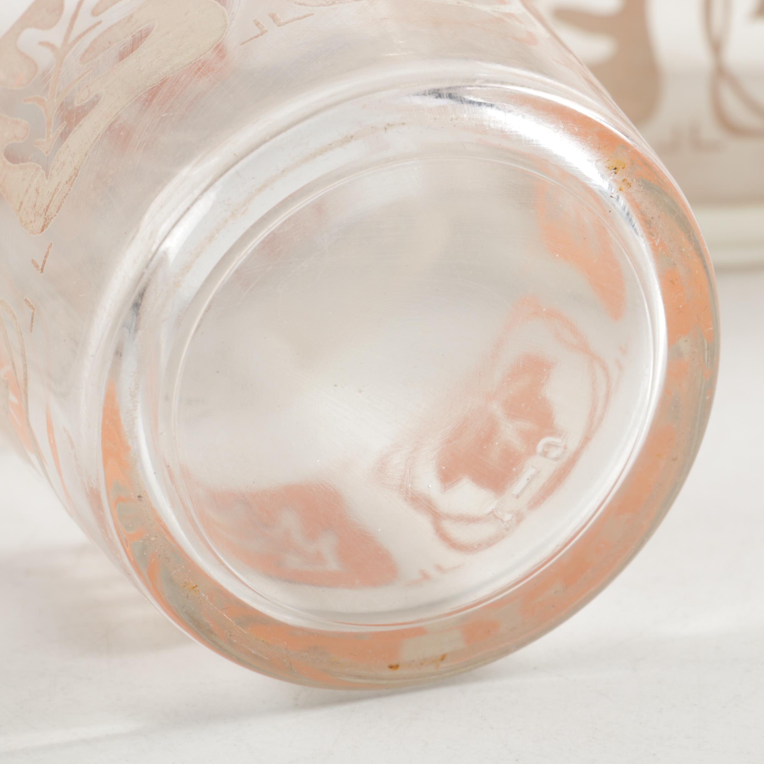 Mid Century Modern Glass Tumblers