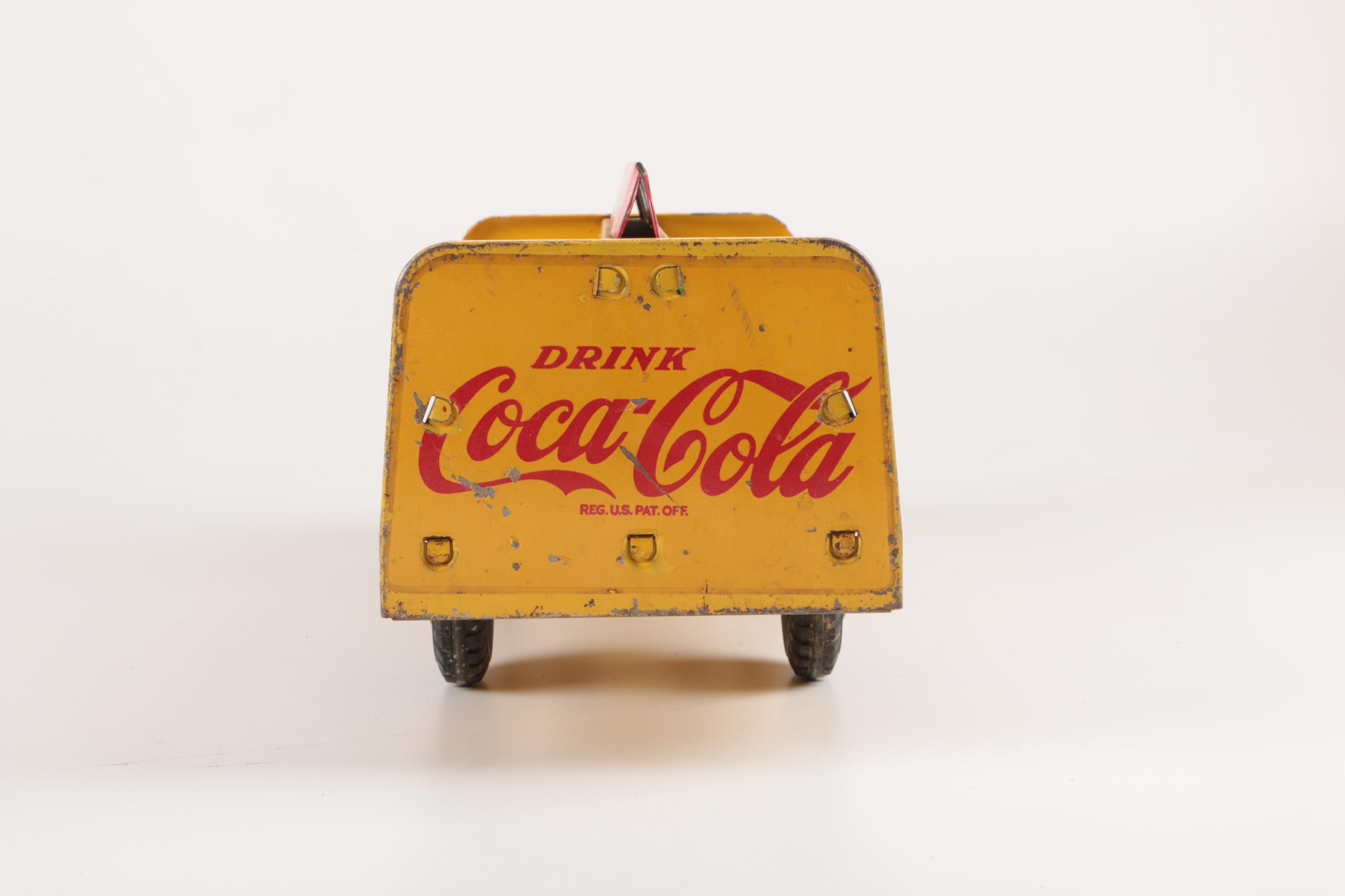 1950s Marx Tin Litho Coca-Cola Delivery Truck