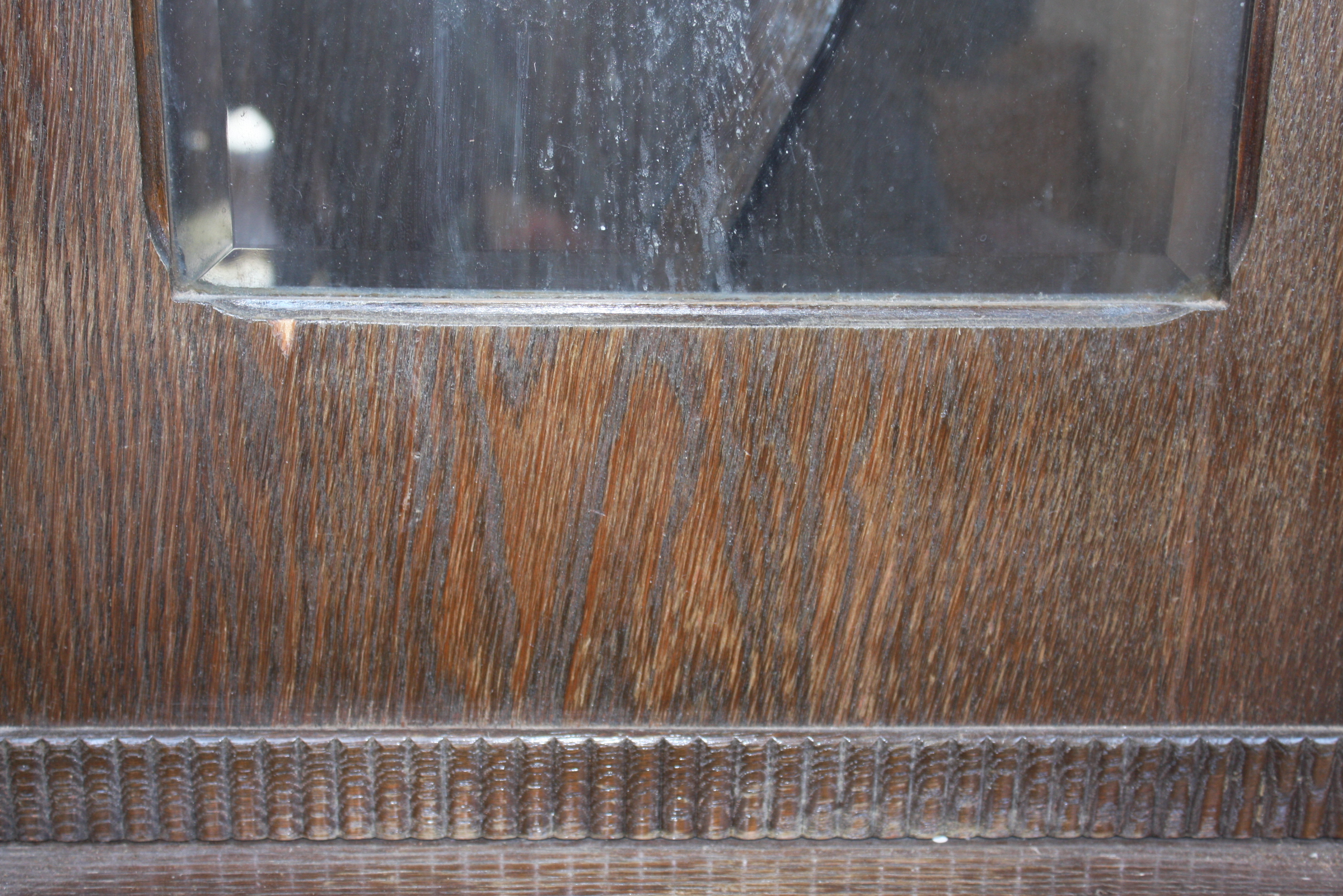 Antique Divina Gong Carved Wooden Grandfather Clock