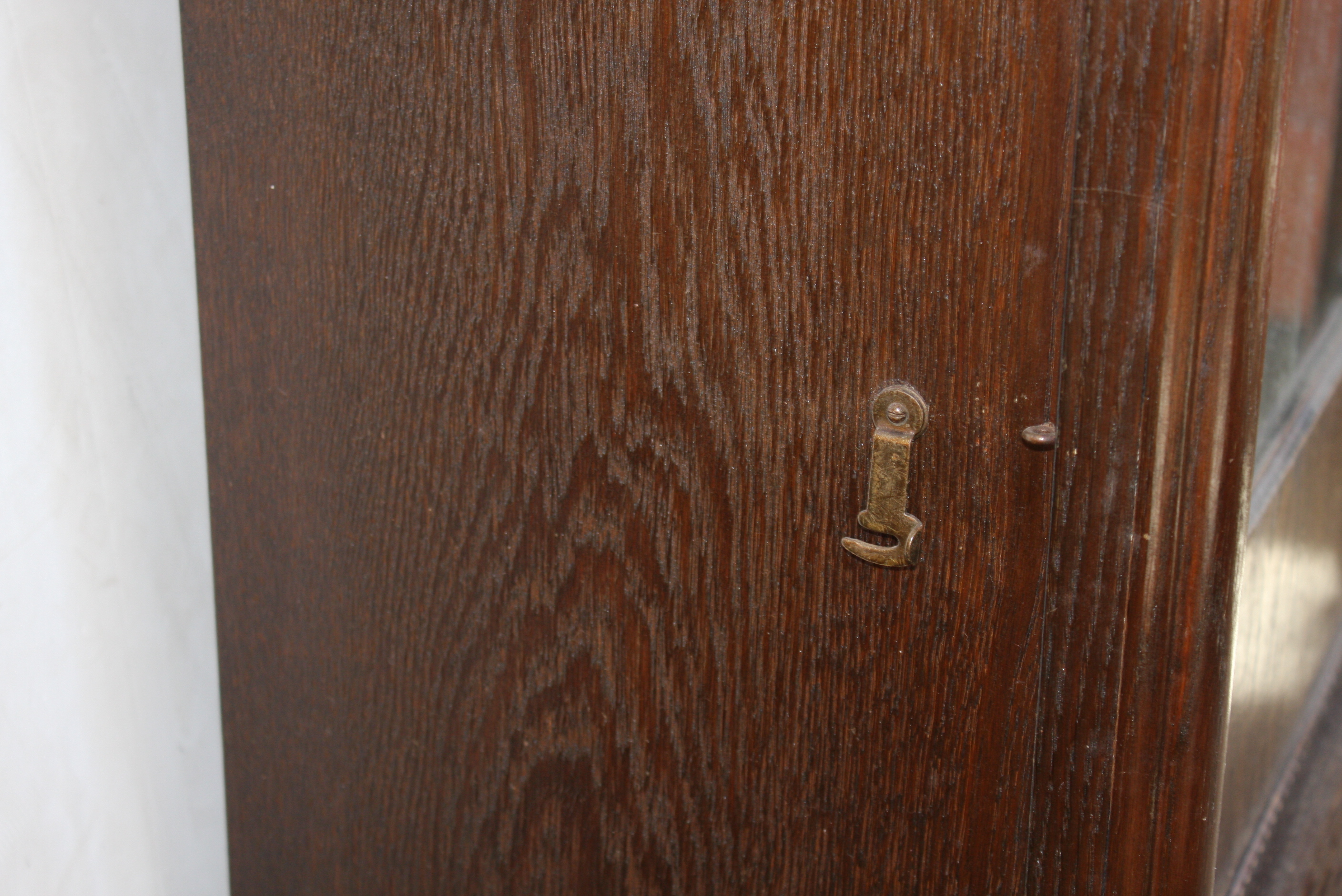 Antique Divina Gong Carved Wooden Grandfather Clock