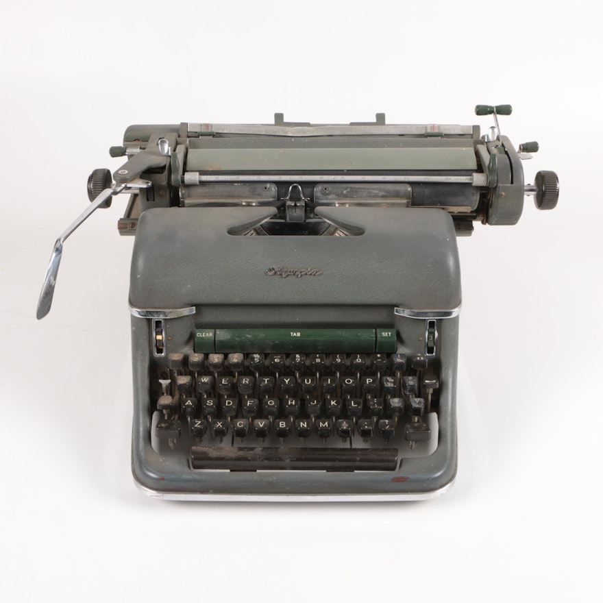 Vintage Olympia Typewriter