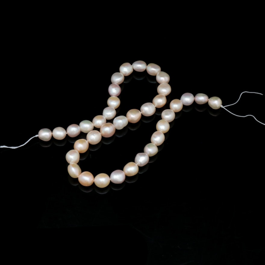 Strand of Baroque Freshwater Pearls