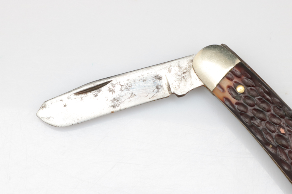 Vintage Kutmaster Three Blade Stockman Pocket Knife