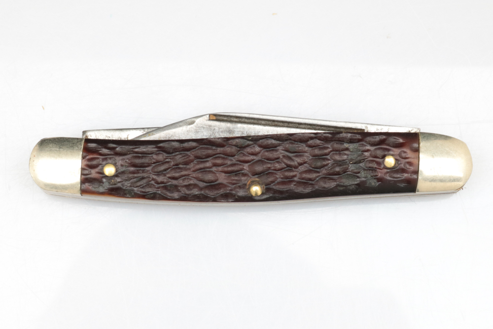 Vintage Kutmaster Three Blade Stockman Pocket Knife