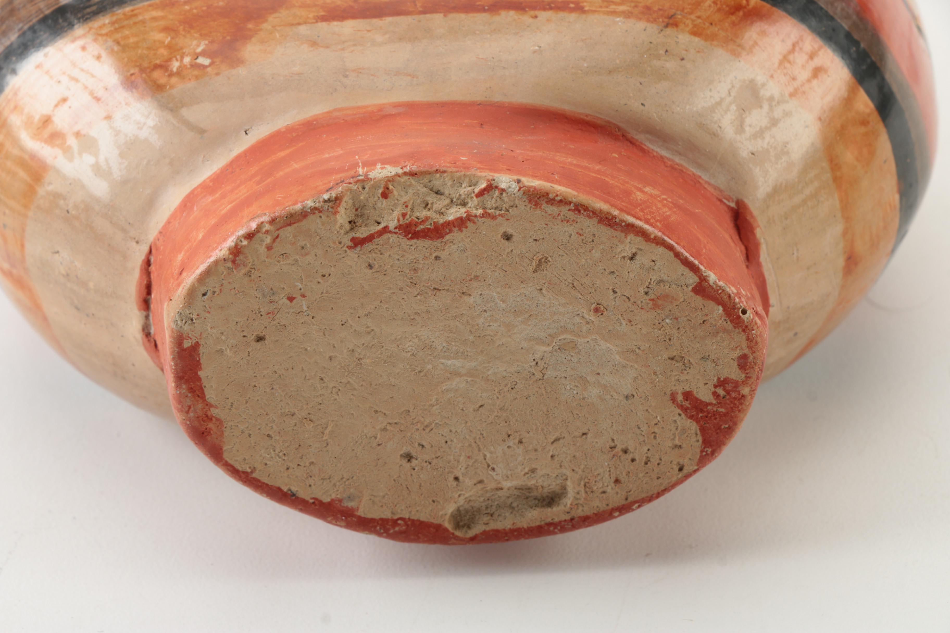 Handpainted Mexican Folk Art Pottery