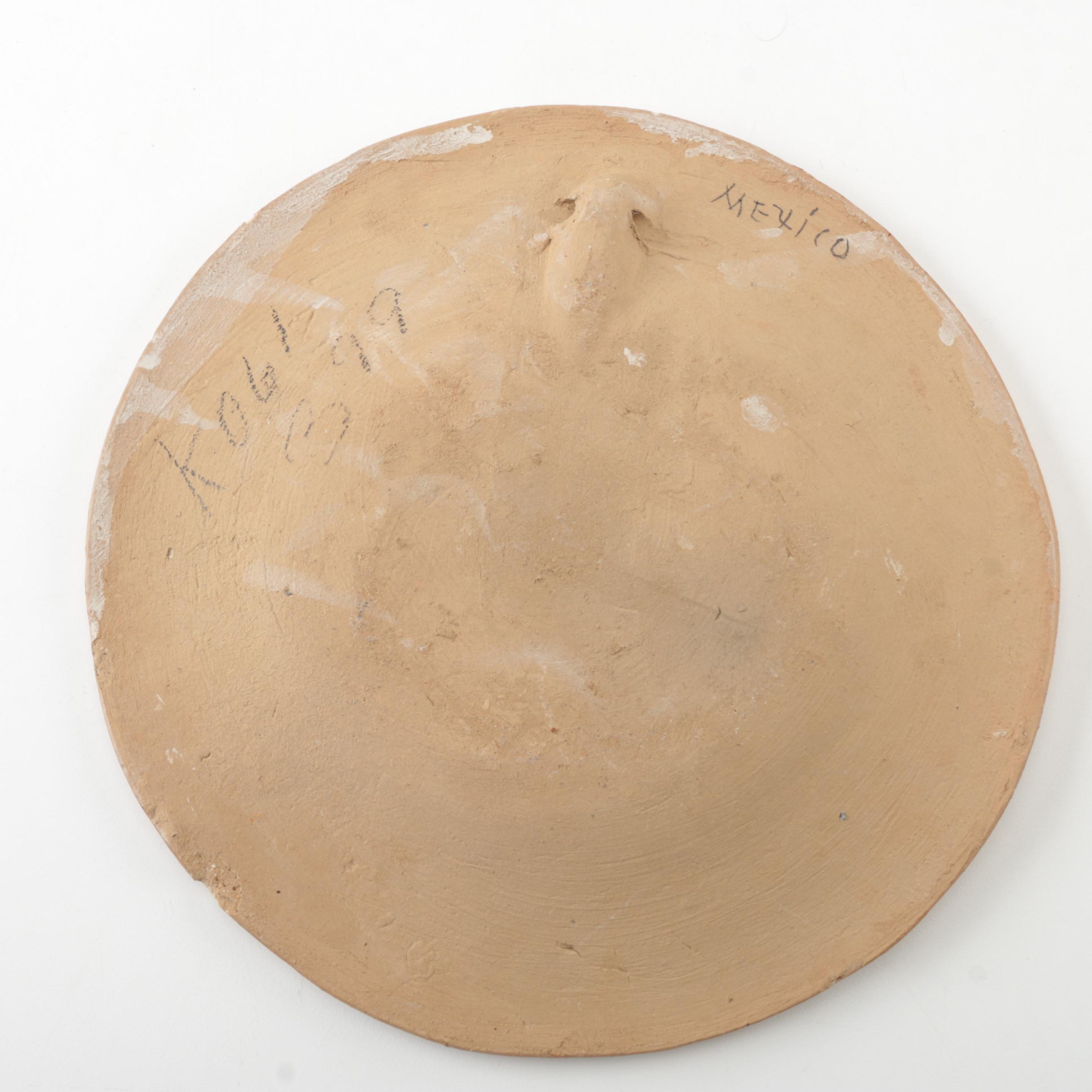 Handpainted Mexican Folk Art Pottery