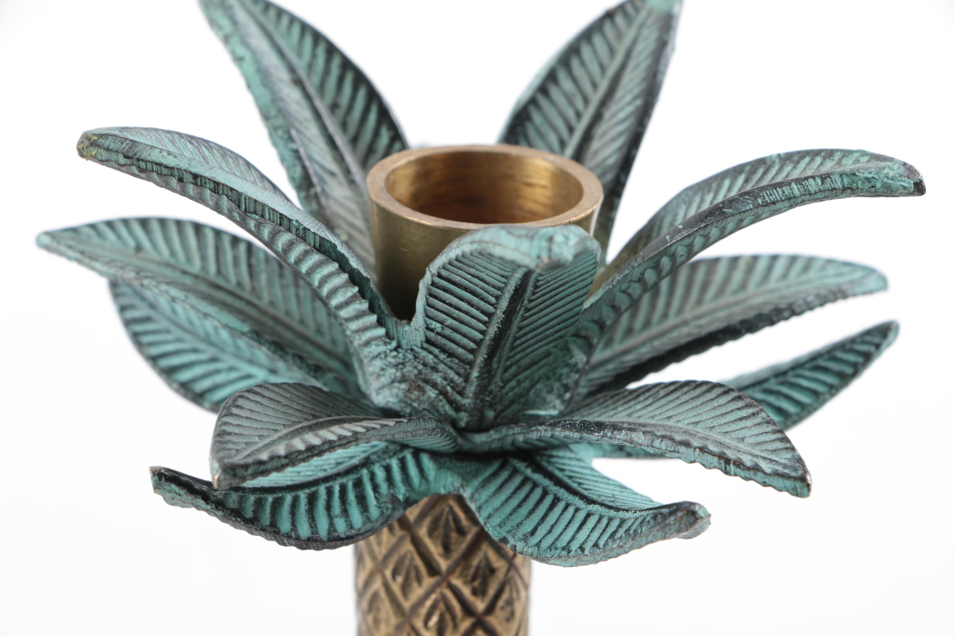 Palm Tree Candlesticks