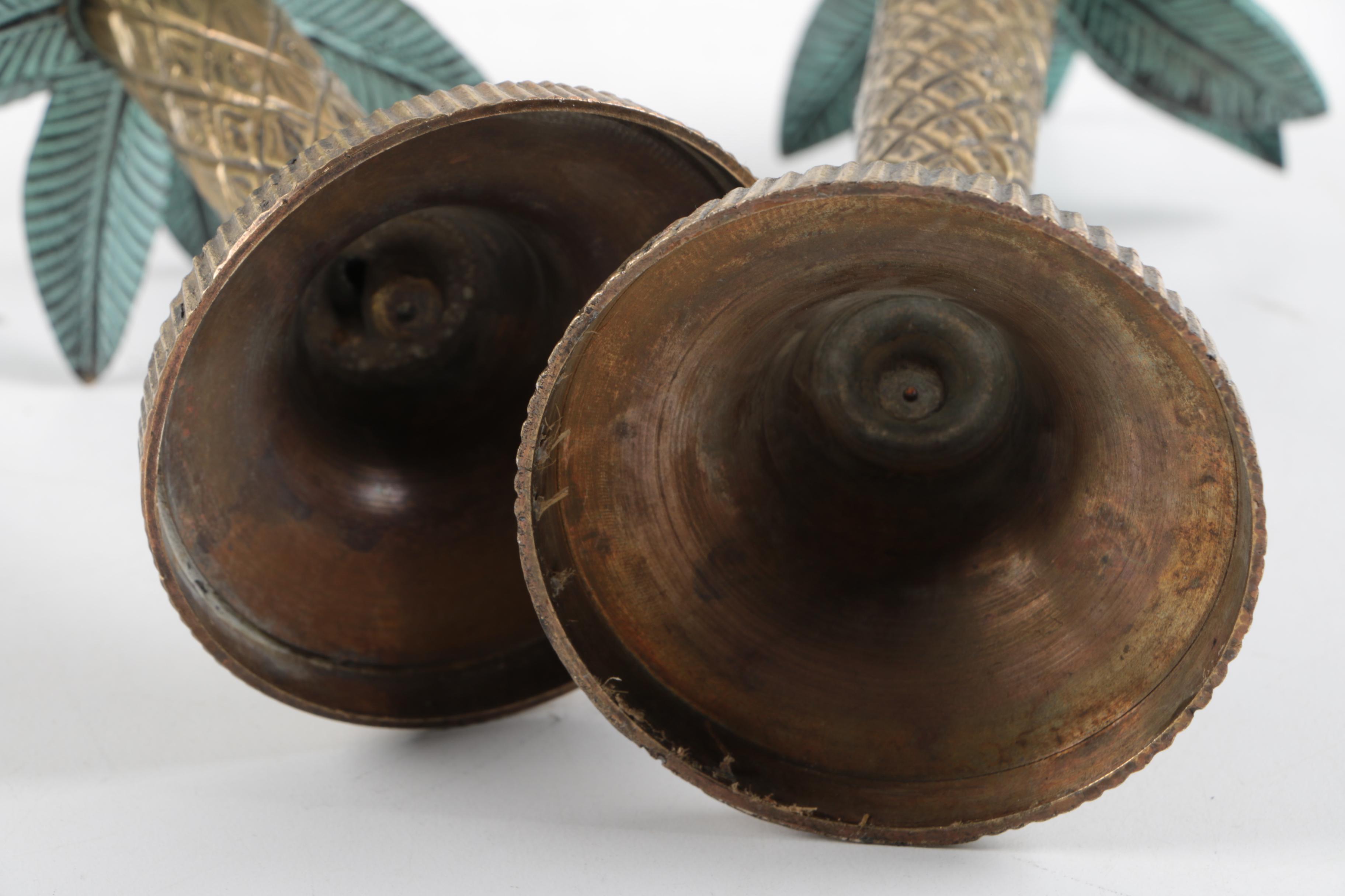 Palm Tree Candlesticks