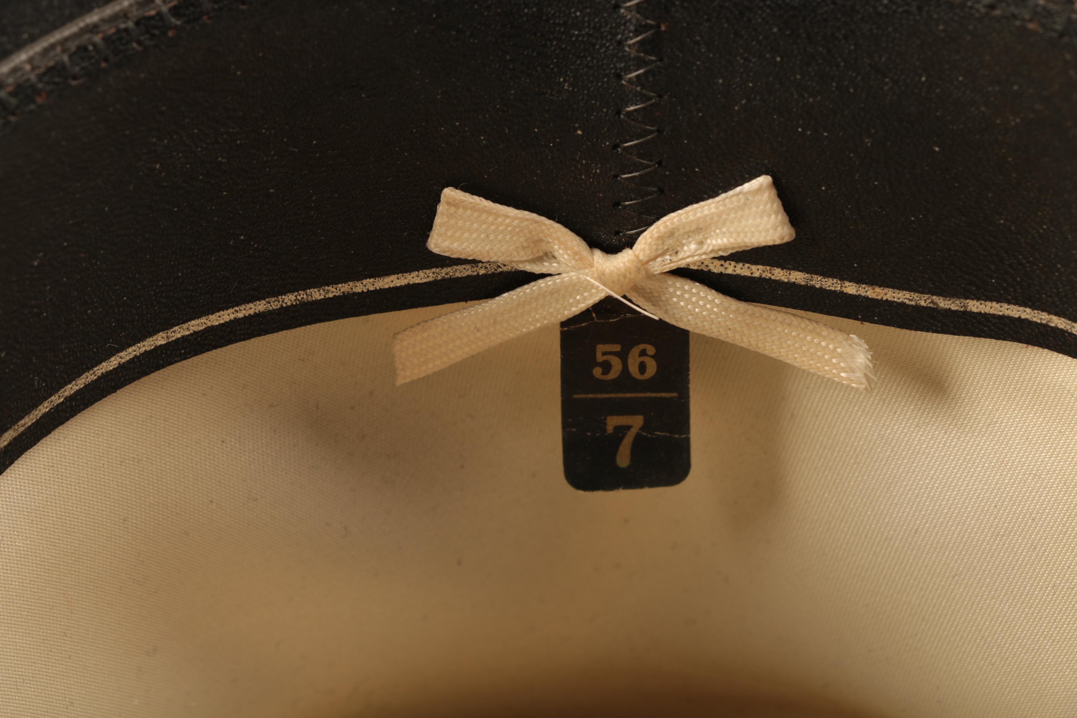 Stetson Black 4X Beaver Felt Western Hat