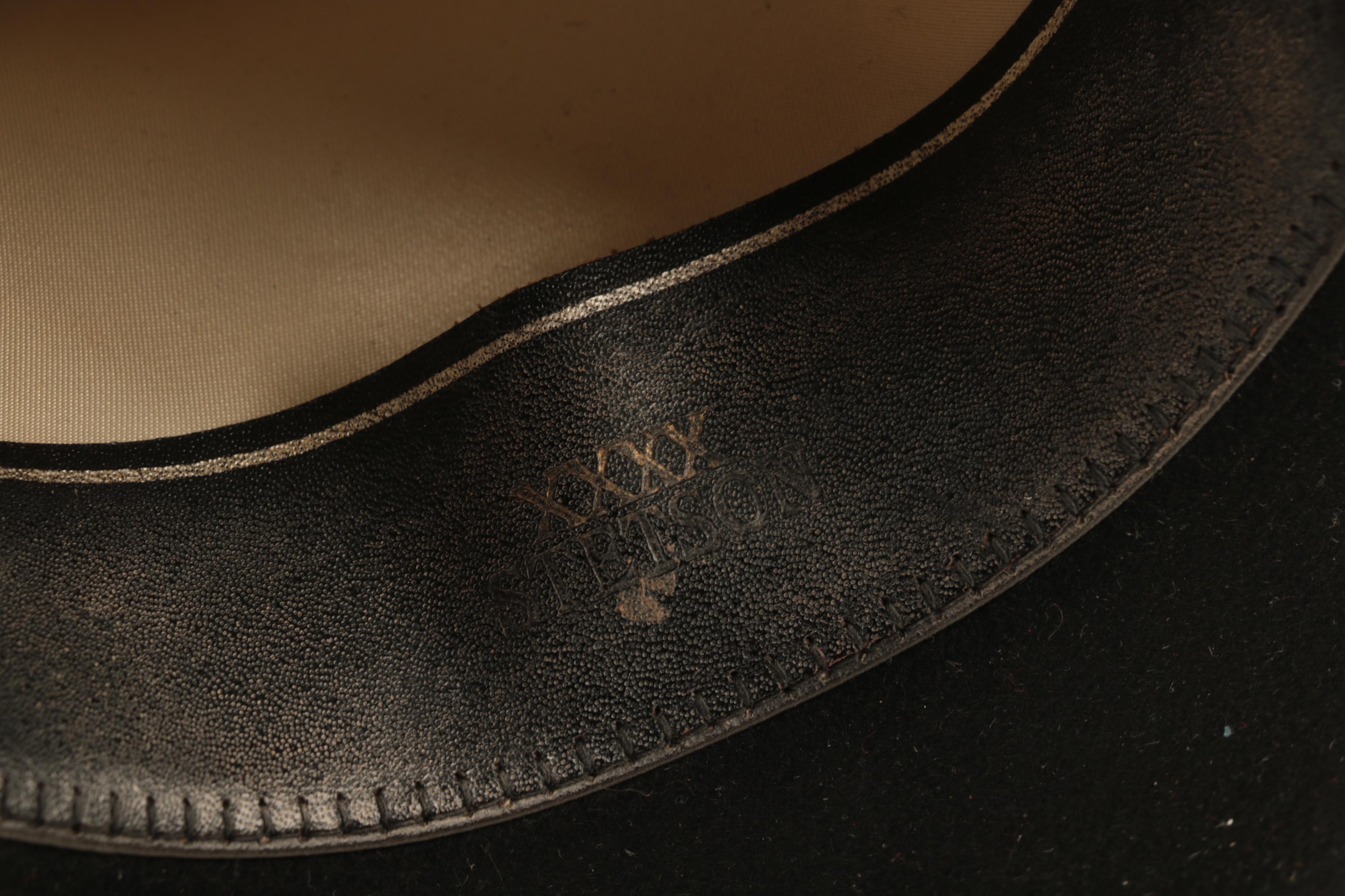 Stetson Black 4X Beaver Felt Western Hat