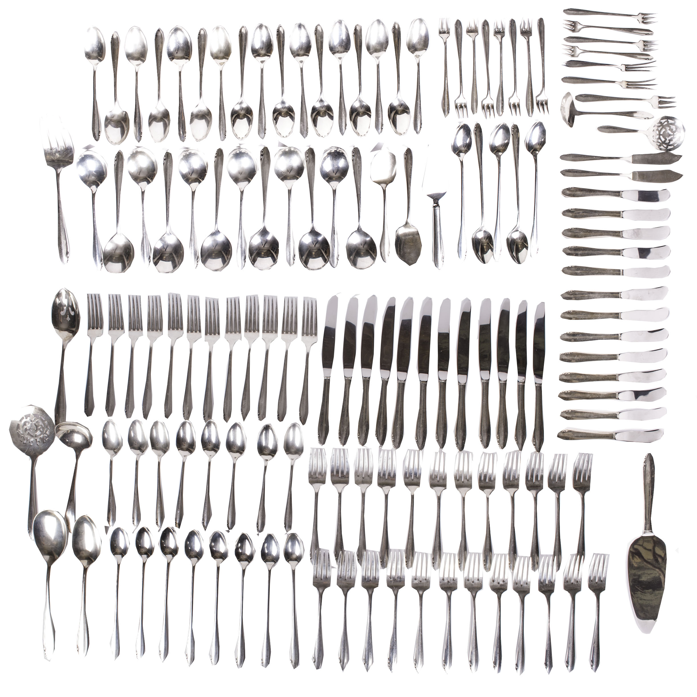 Vintage Oneida Heirloom "Lasting Spring" Sterling Silver Flatware