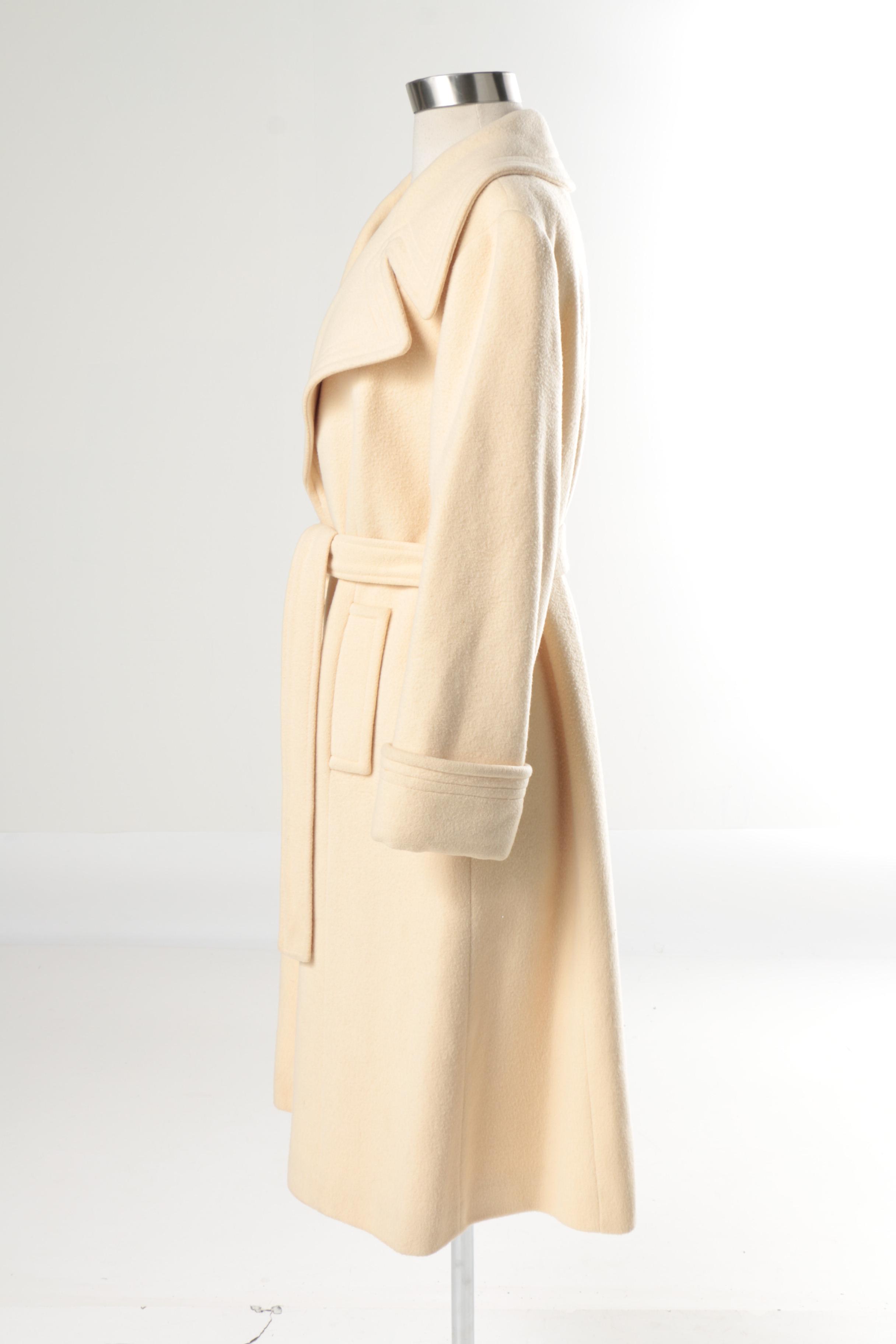 Women's Vintage Cashmere Wrap Coat