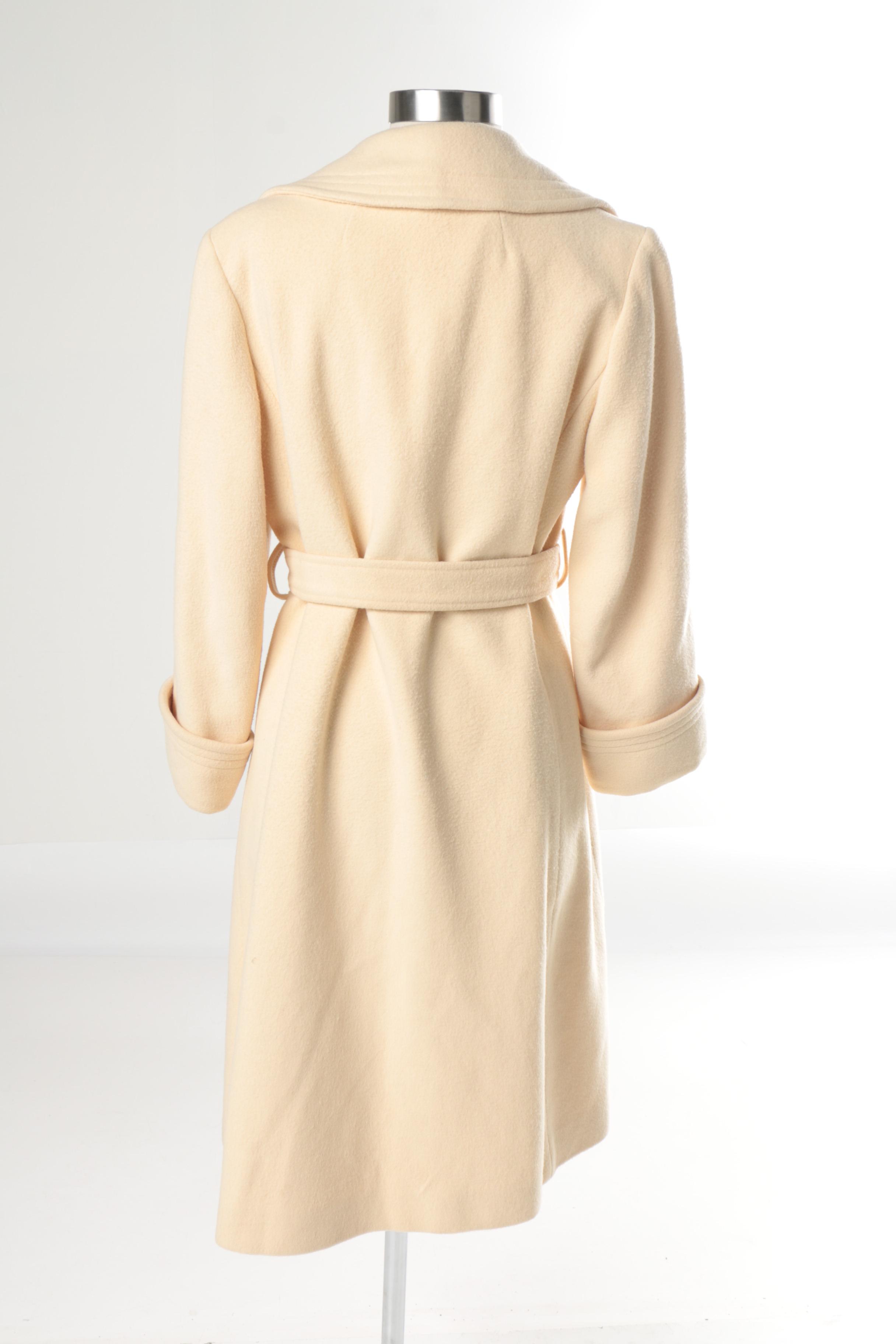 Women's Vintage Cashmere Wrap Coat