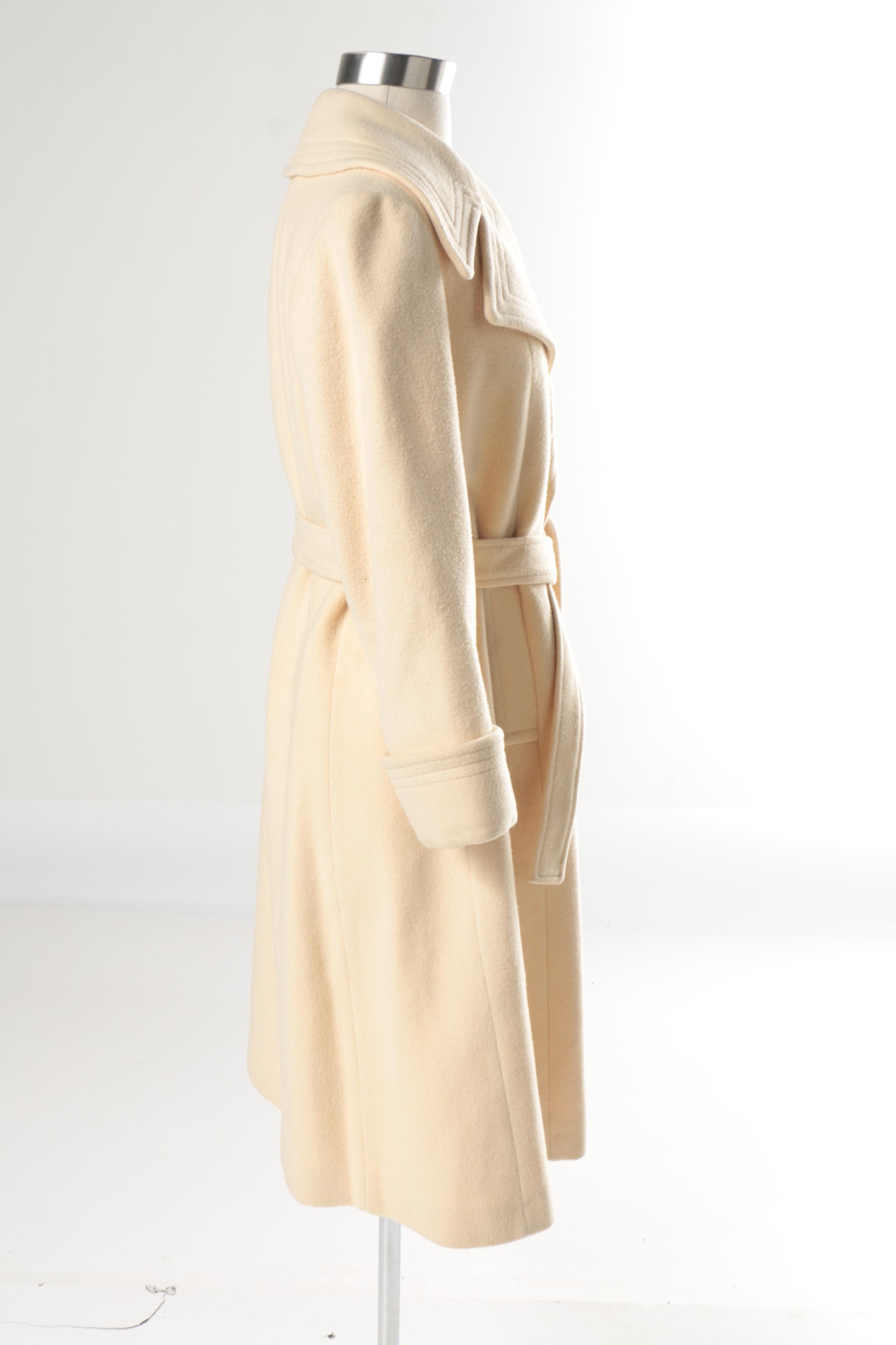 Women's Vintage Cashmere Wrap Coat