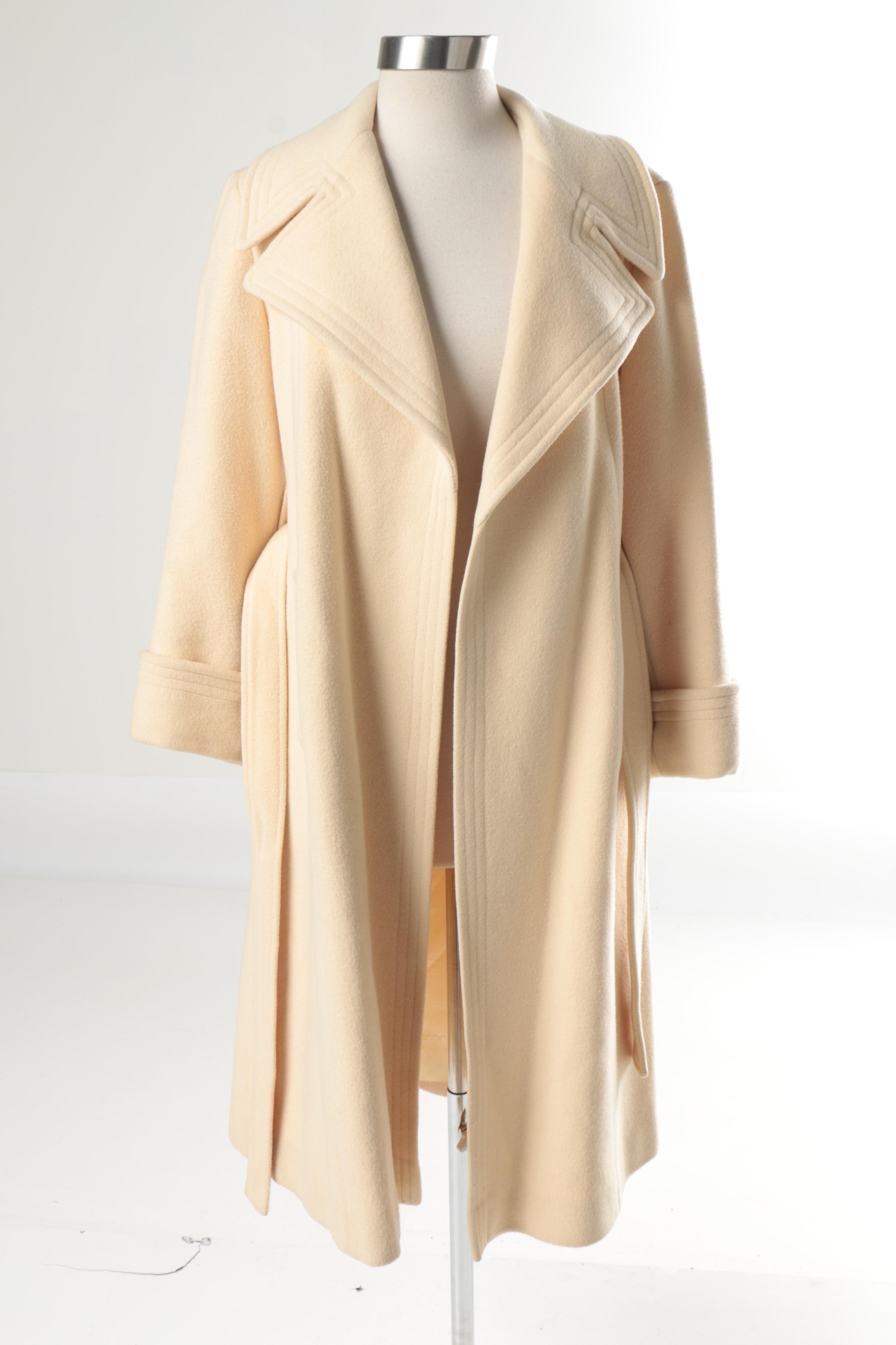 Women's Vintage Cashmere Wrap Coat