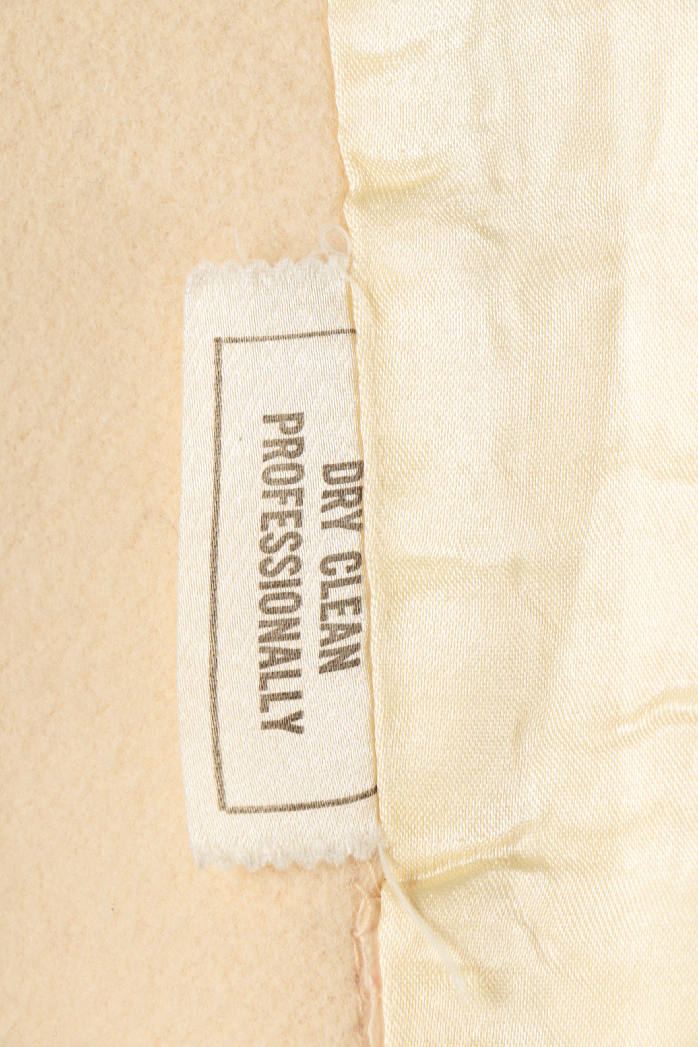 Women's Vintage Cashmere Wrap Coat