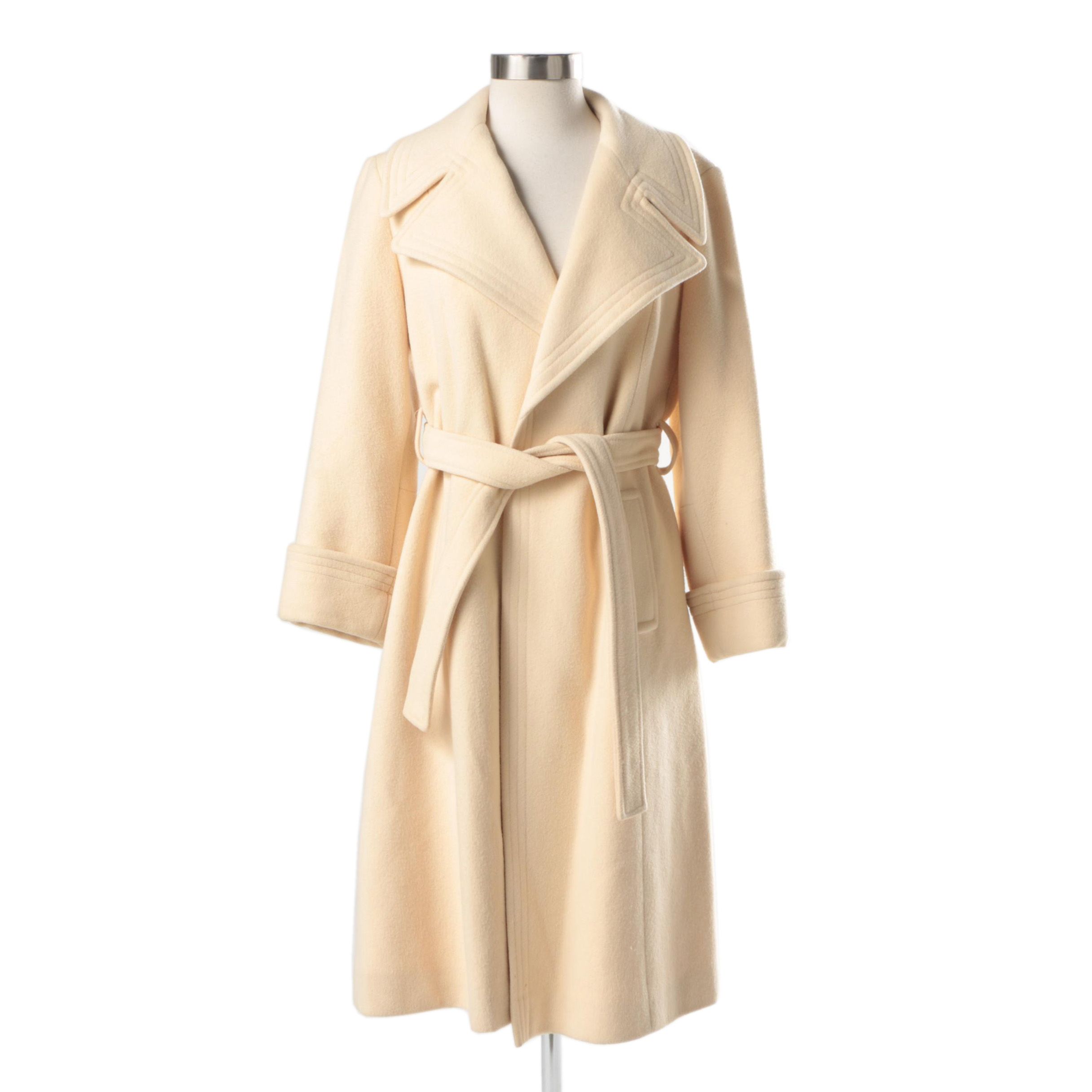Women's Vintage Cashmere Wrap Coat