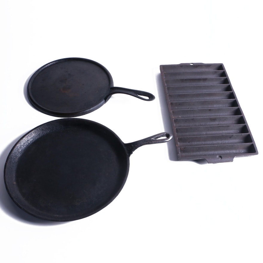 Cast Iron Cookware Including Griswold