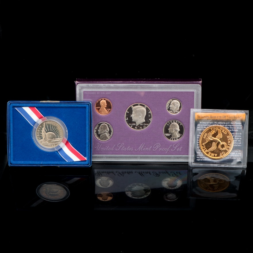 Assortment of Proof Sets and Replica Coin