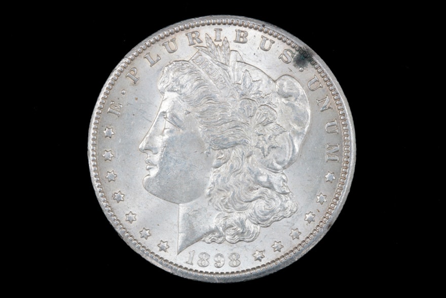 1898 O Morgan Silver Dollar