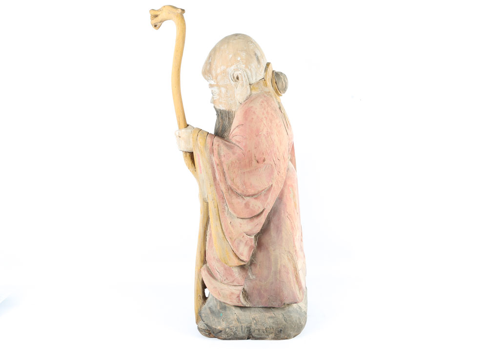 Asian Wise Man Sculpture