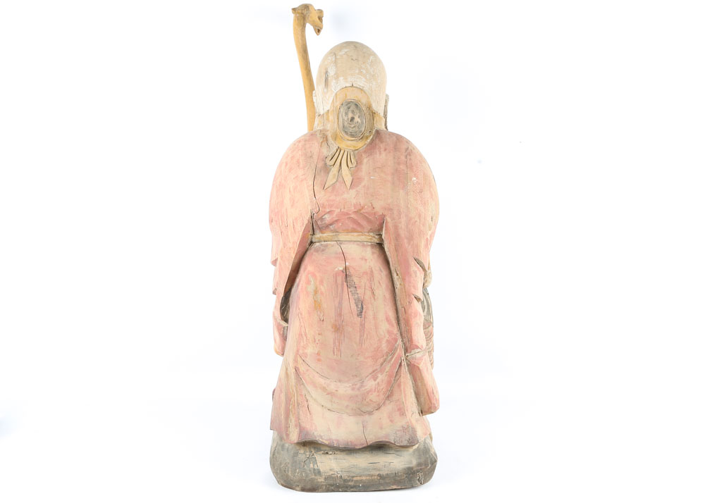 Asian Wise Man Sculpture