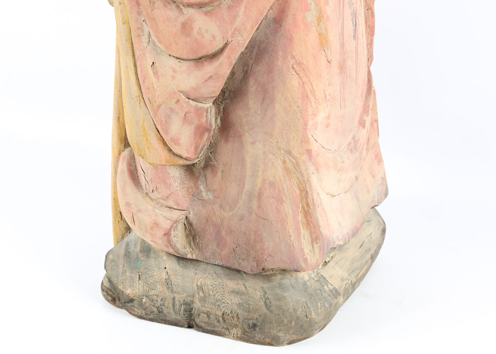 Asian Wise Man Sculpture