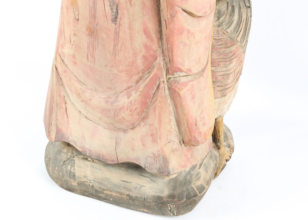 Asian Wise Man Sculpture