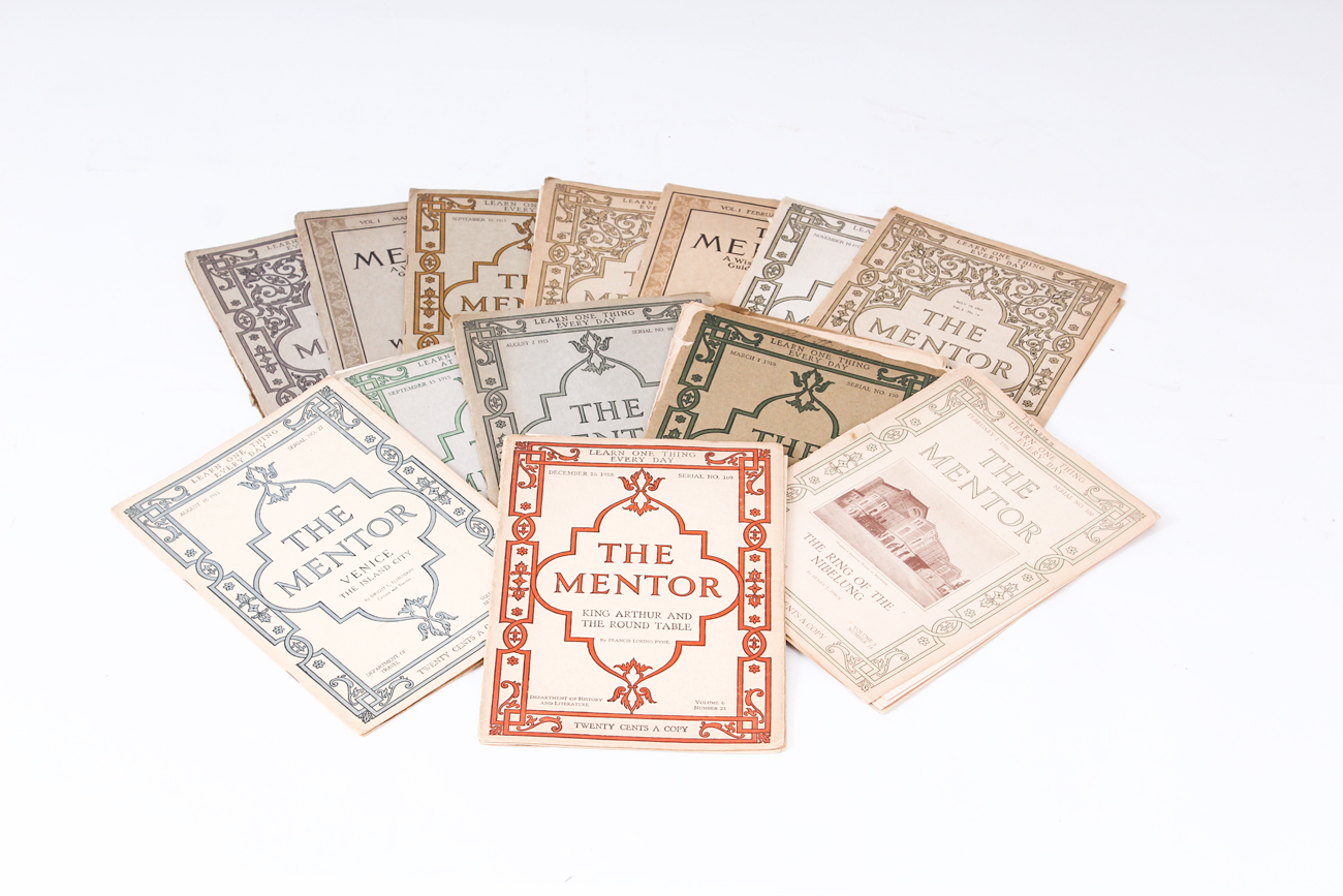 Antique "The Mentor" Publications