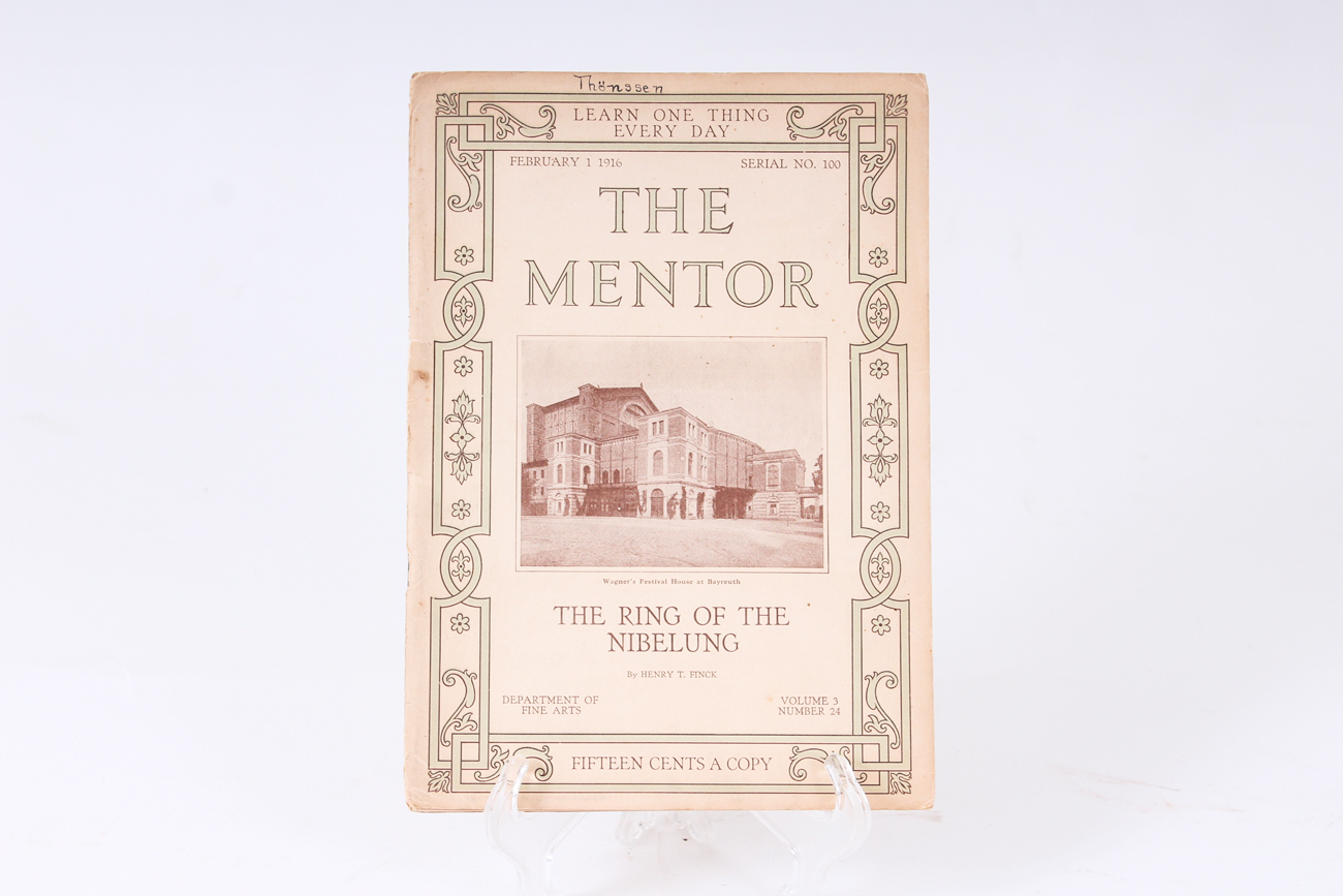 Antique "The Mentor" Publications