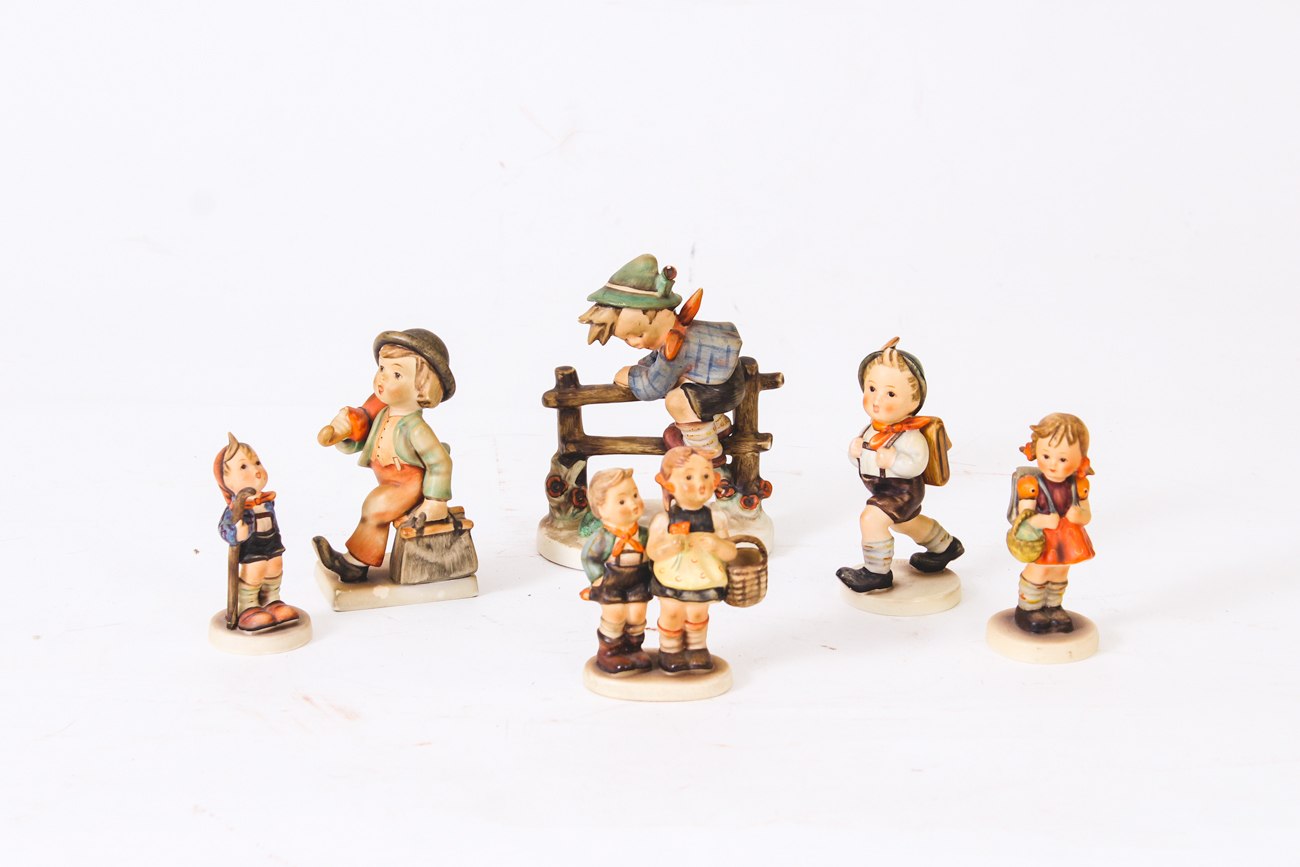M.I. Hummel Figurines including "Merry Wanderer"